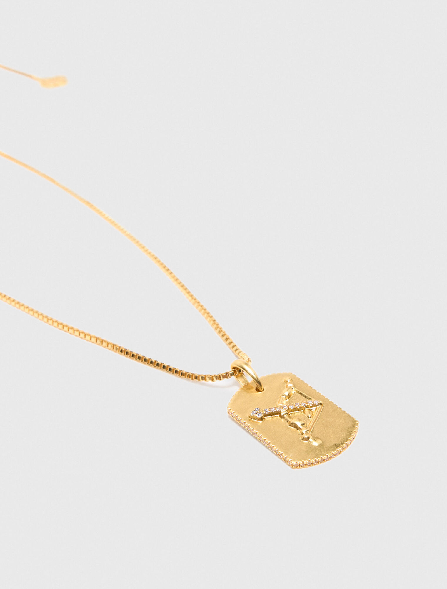Zodiac-Schild-Halskette
