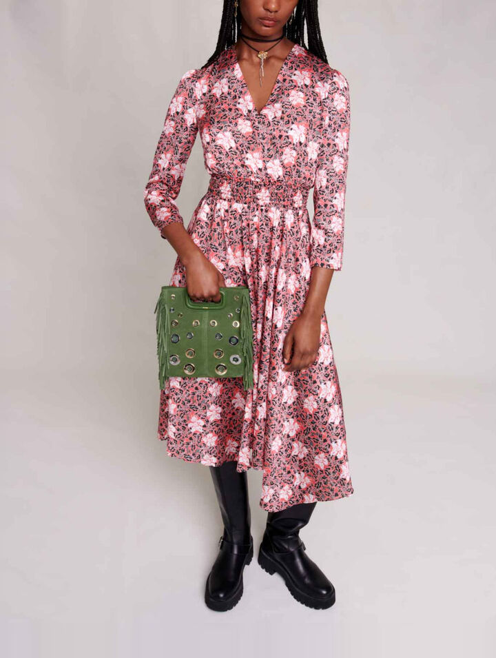 florales Maxikleid