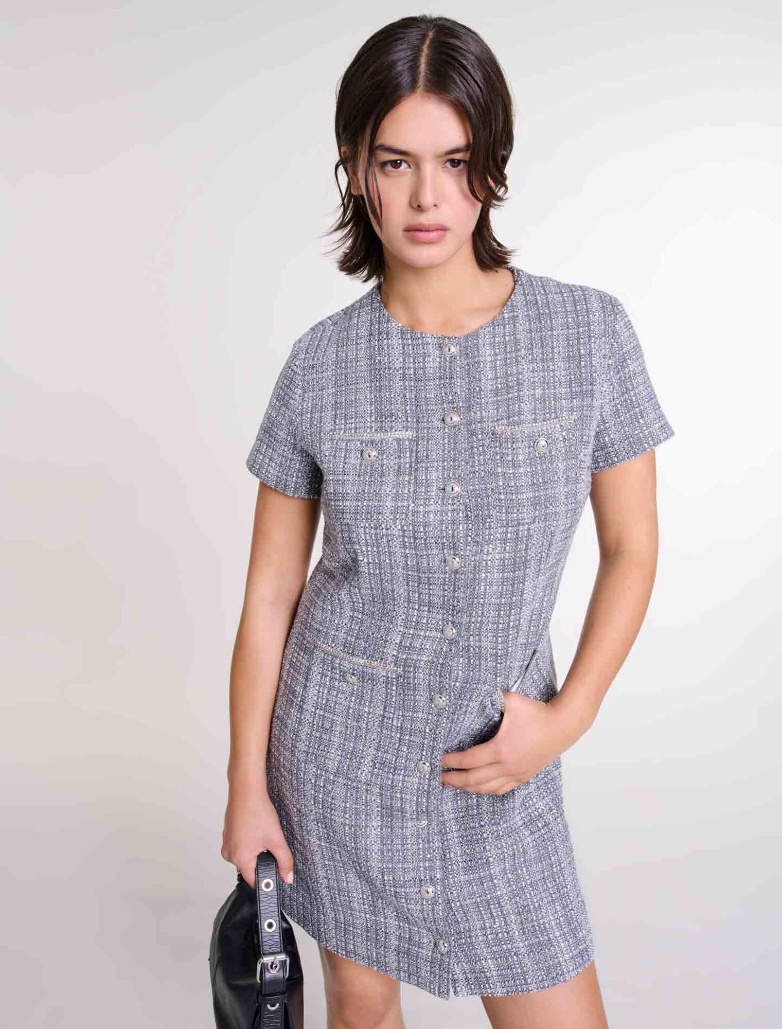 Tweed-Kleid