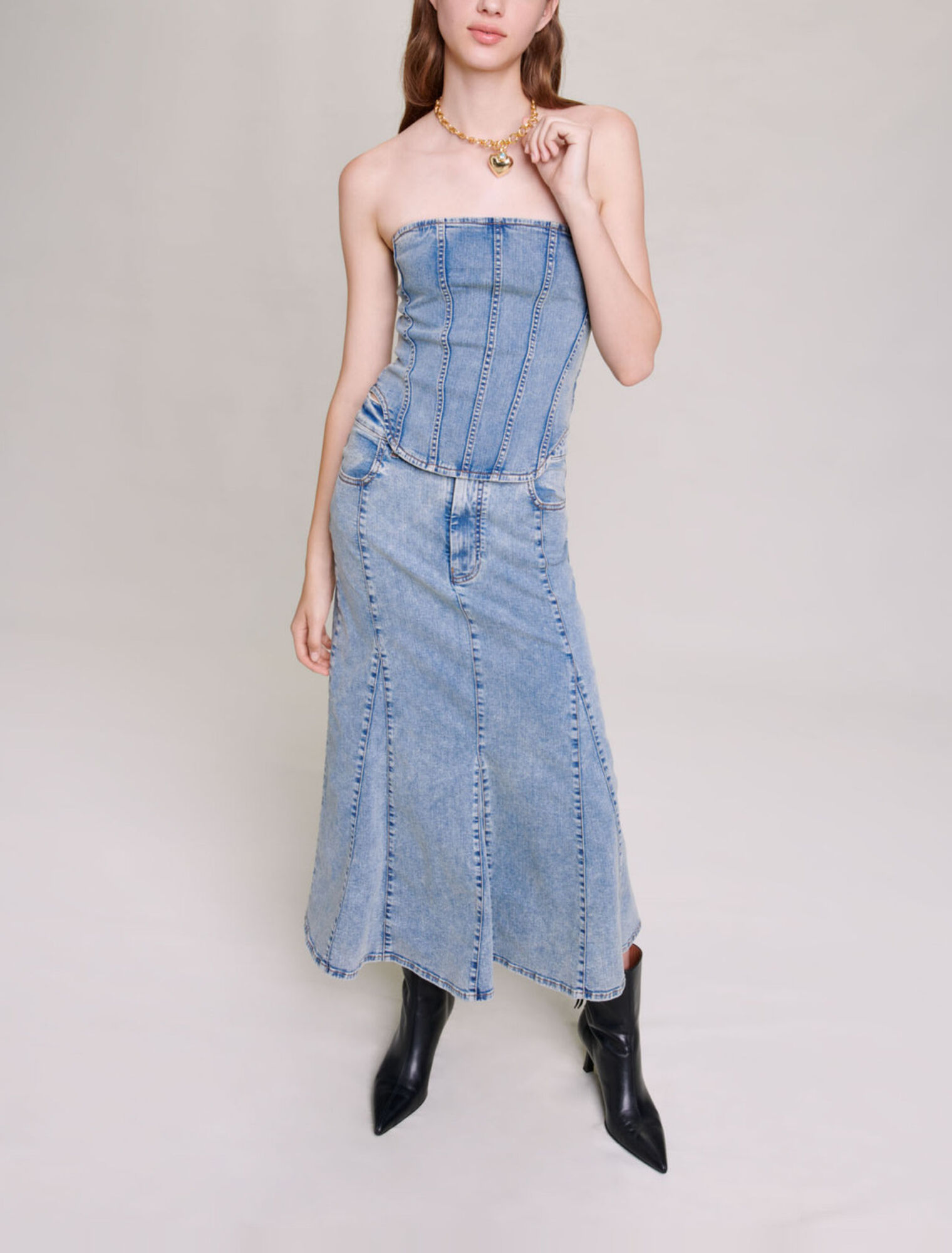Jeans-Bustier