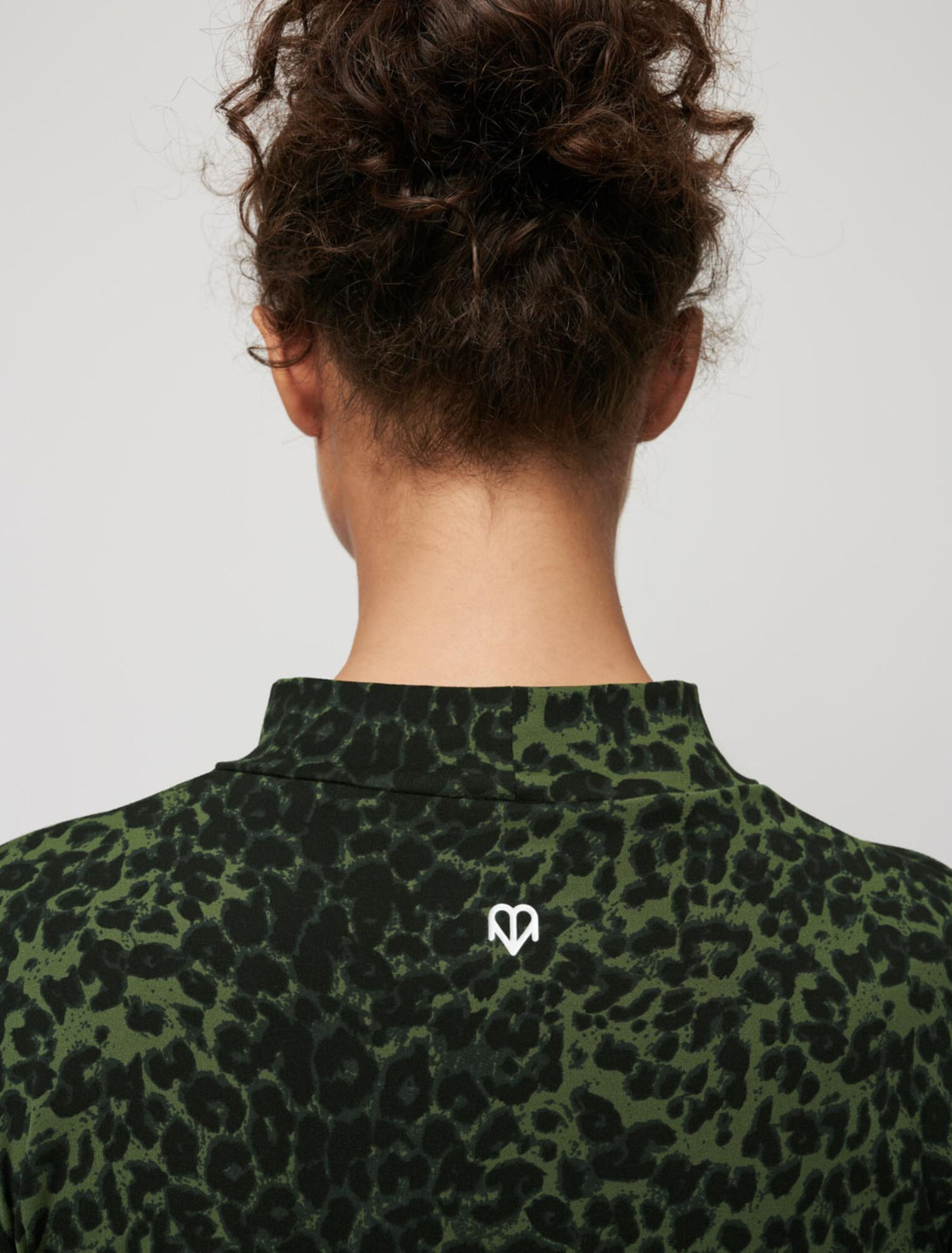 Bedrucktes Mini-Crop-Top
