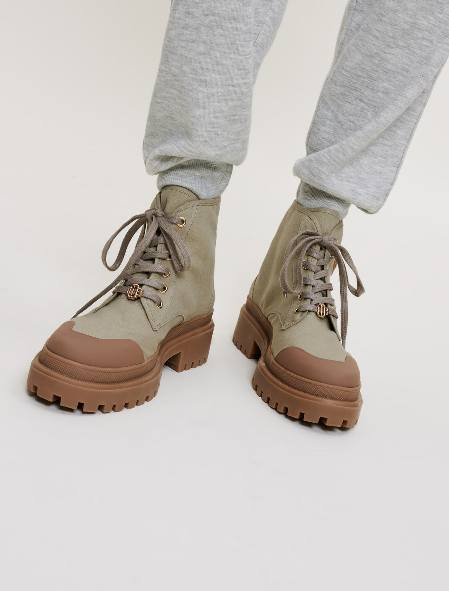 Stoffstiefel