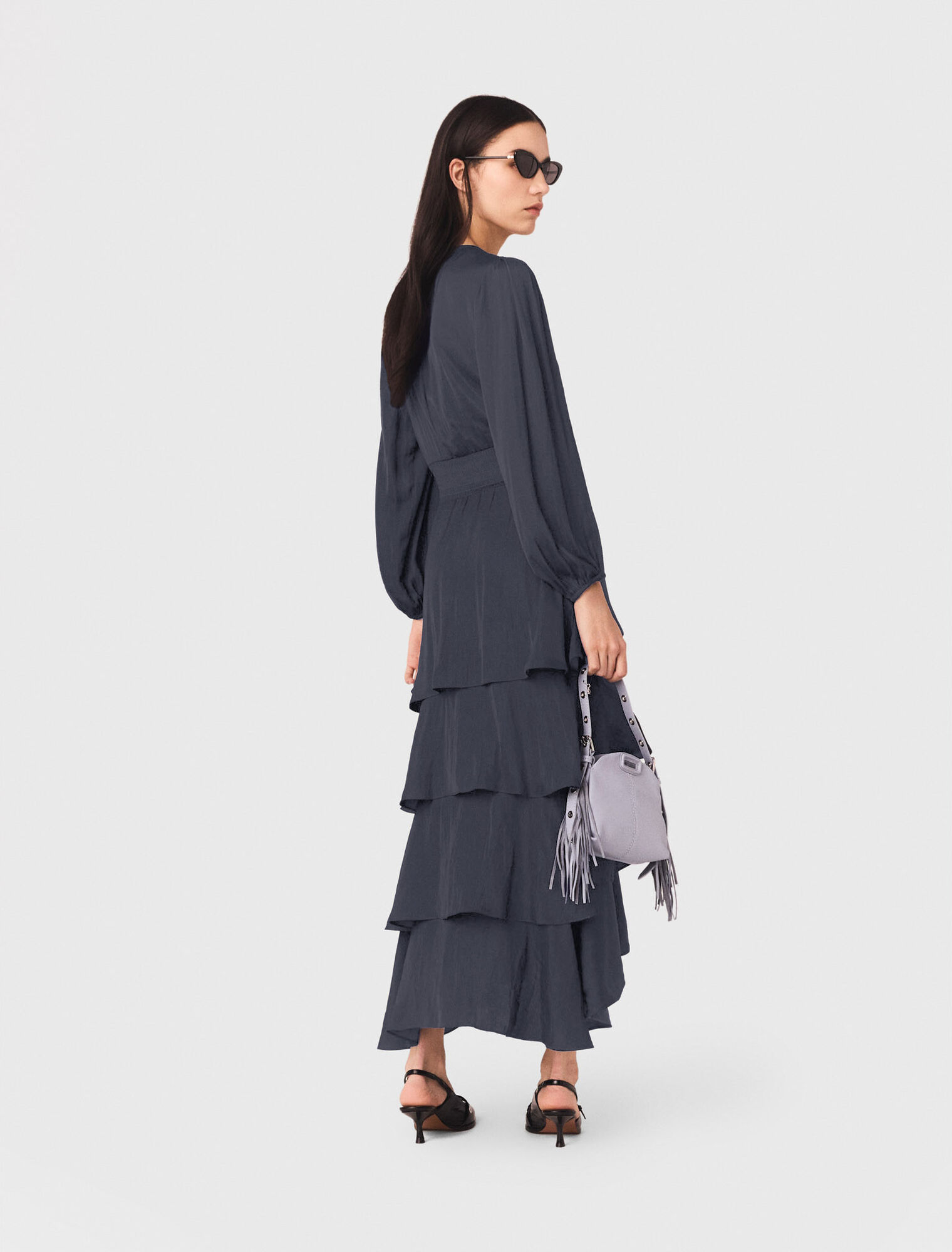 Langes R&uuml;schenkleid