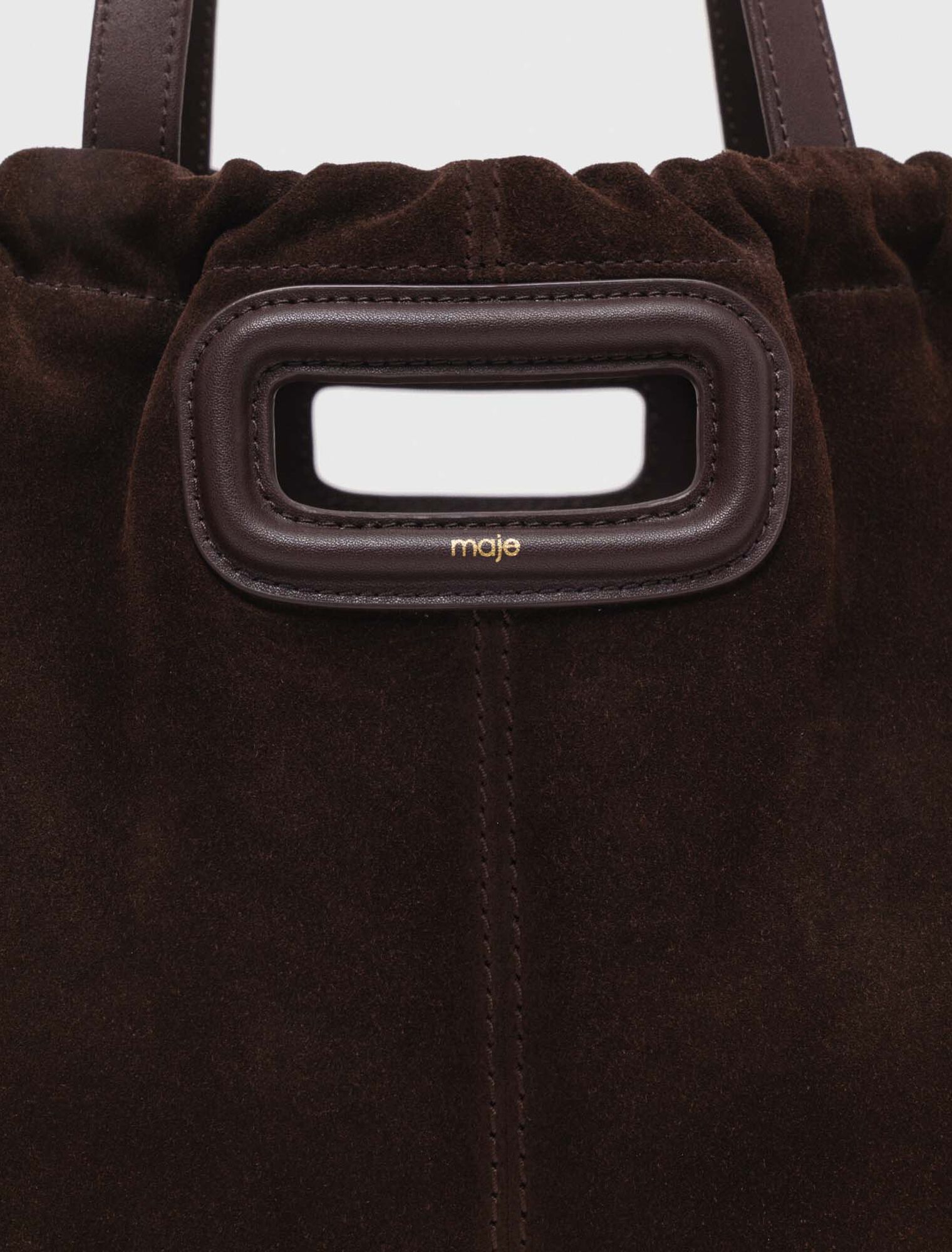 M Tote-Bag aus Wildleder