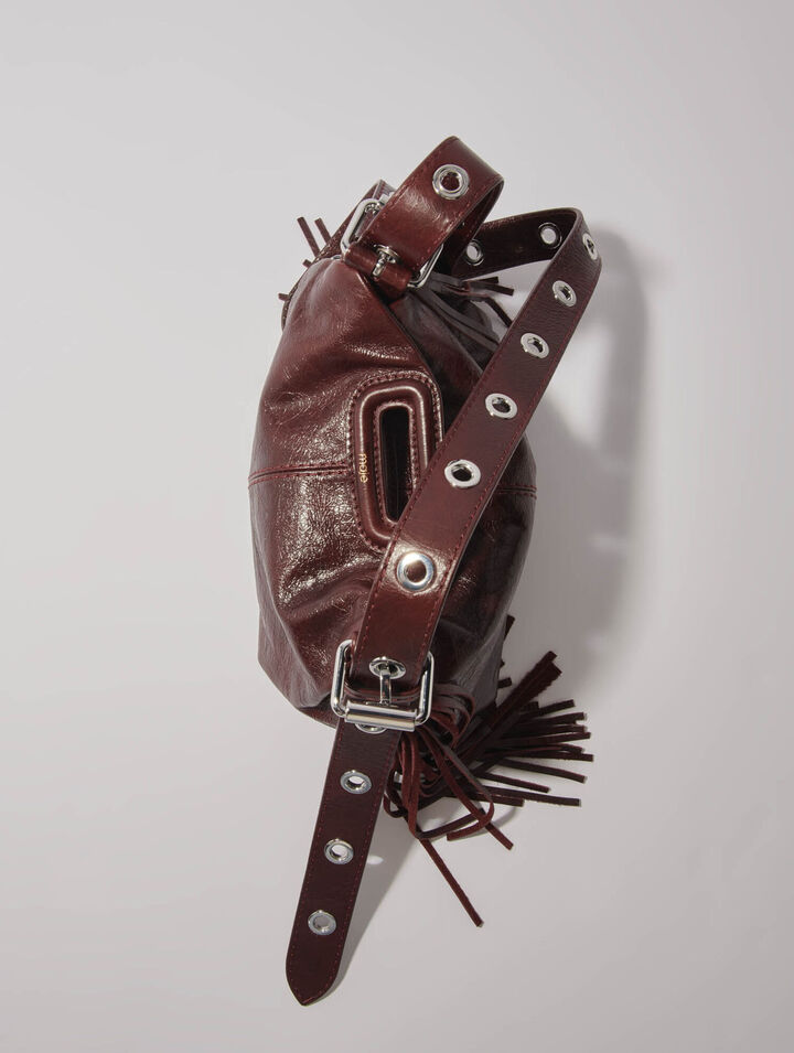 Tasche Miss M Mini, Craquelé-Leder