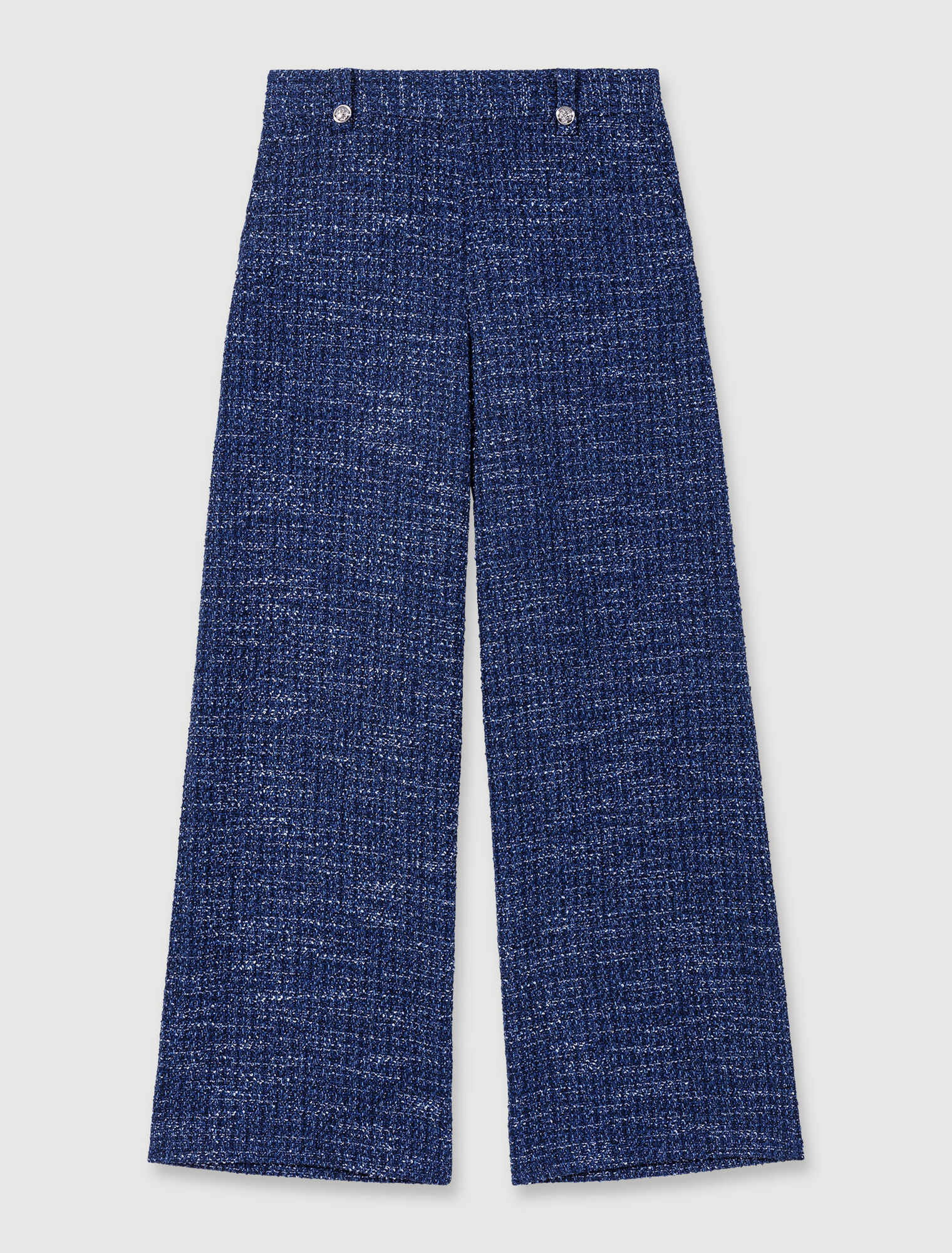 Weite Tweedhose