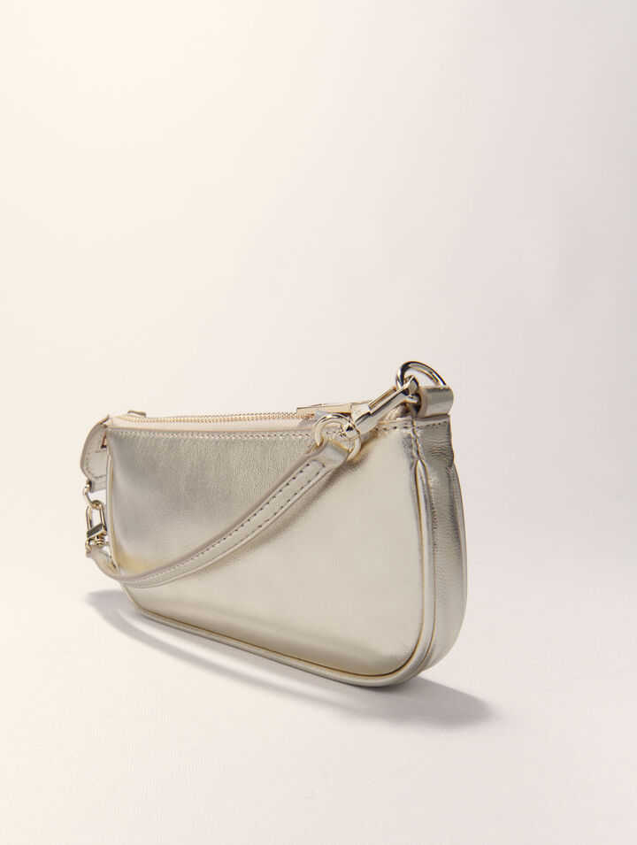 Sarah Pouch aus Metallicleder