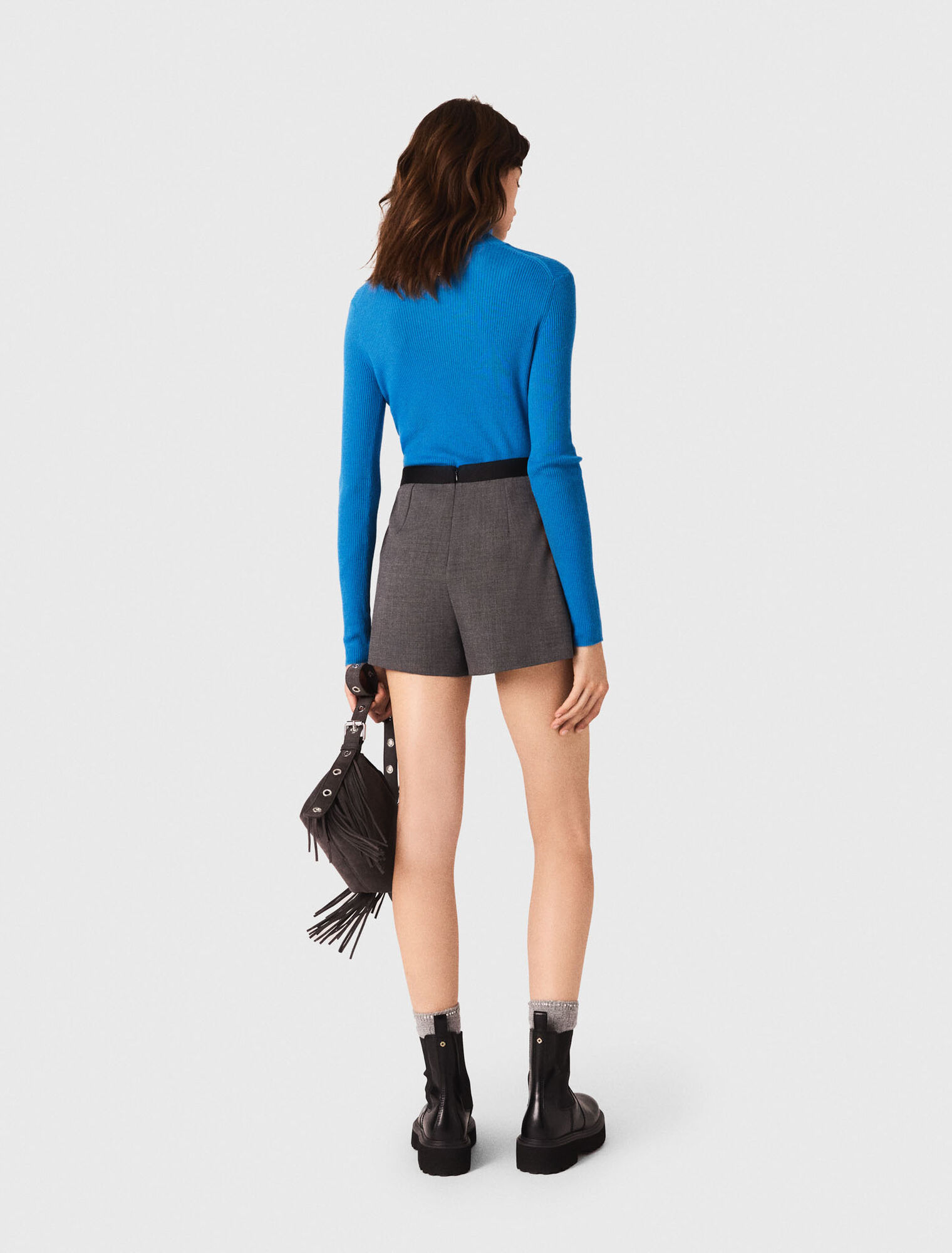 Zweite-Haut-Rollkragenpullover