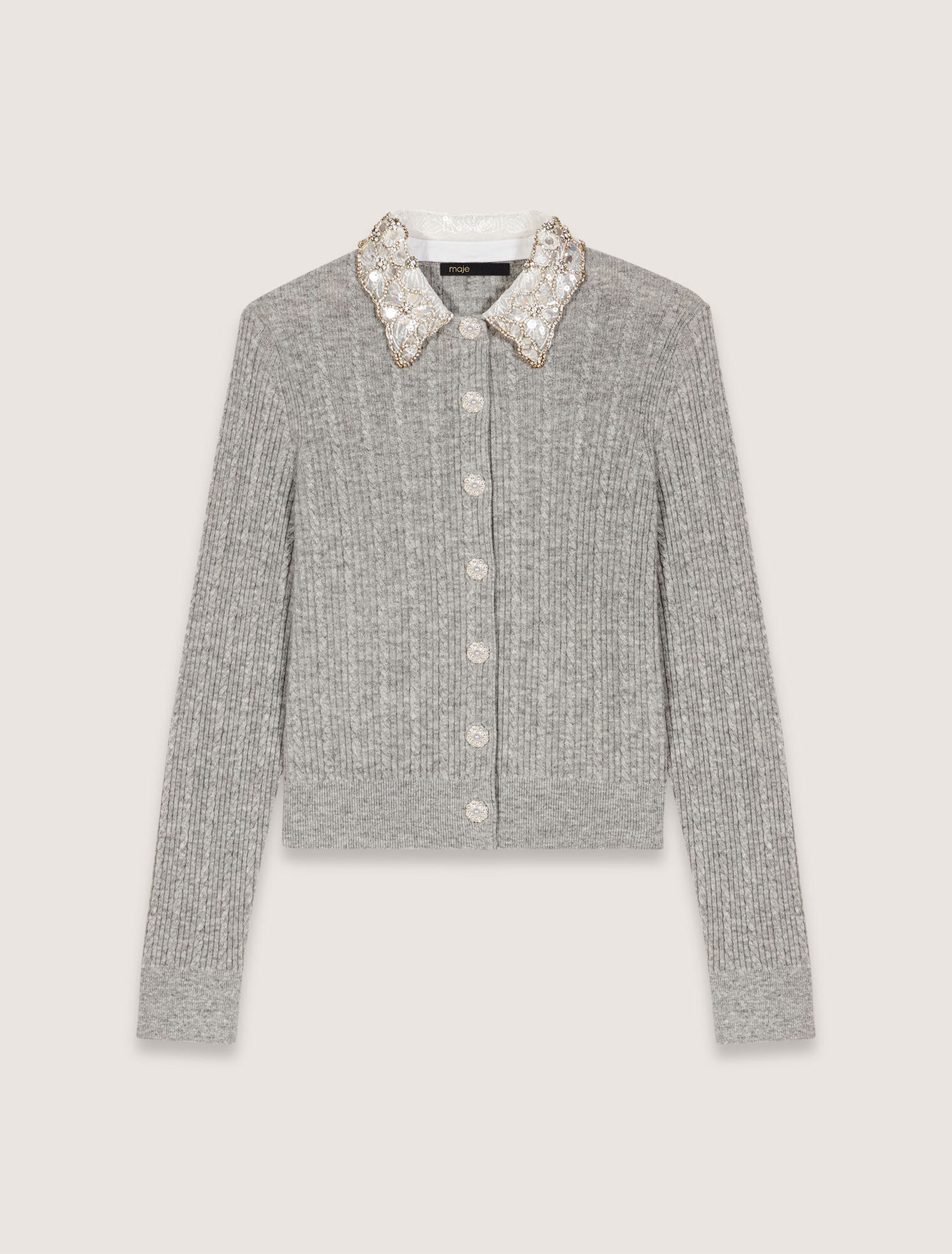 Cardigan mit abnehmbarem
