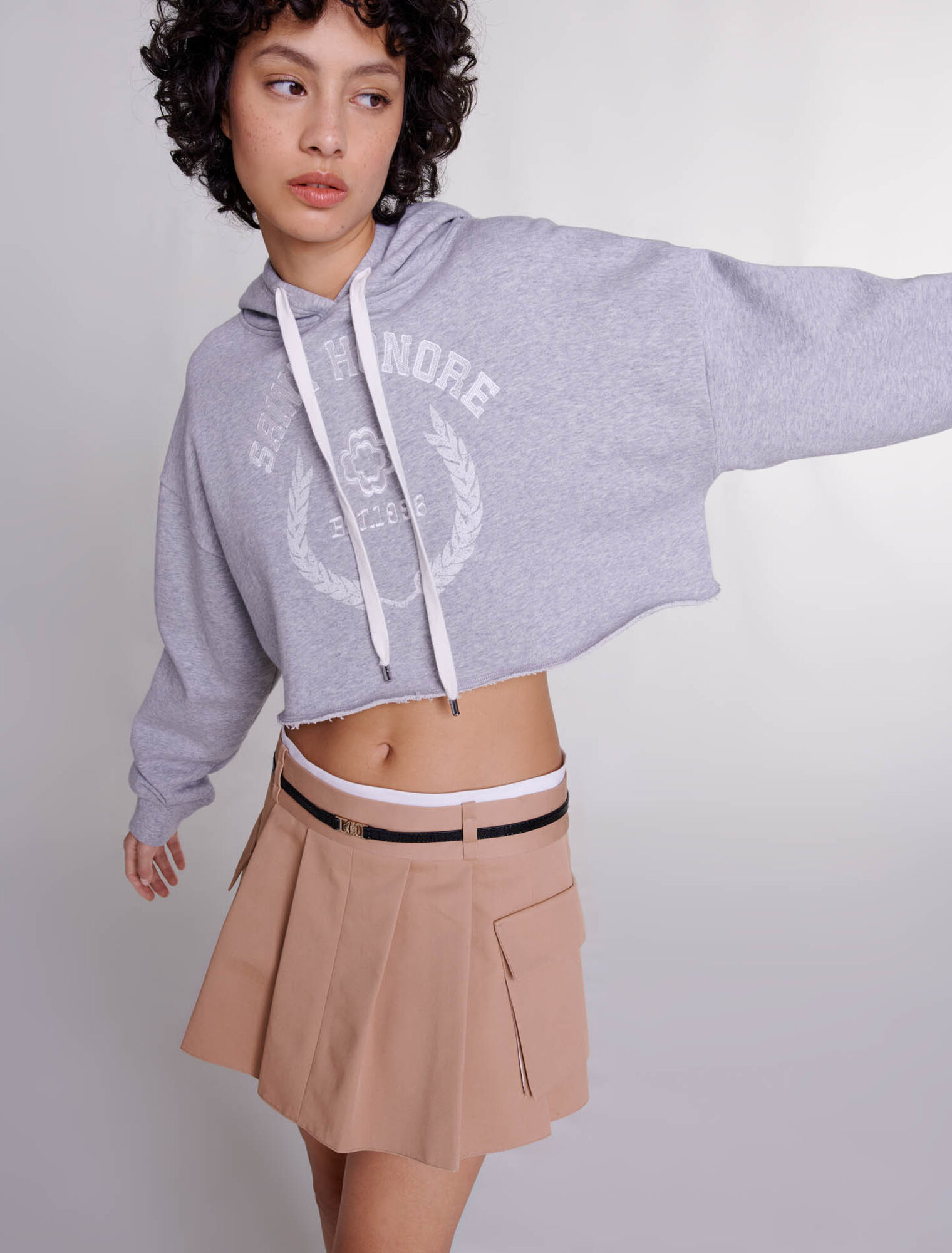 Cropped-Sweater Saint Honoré