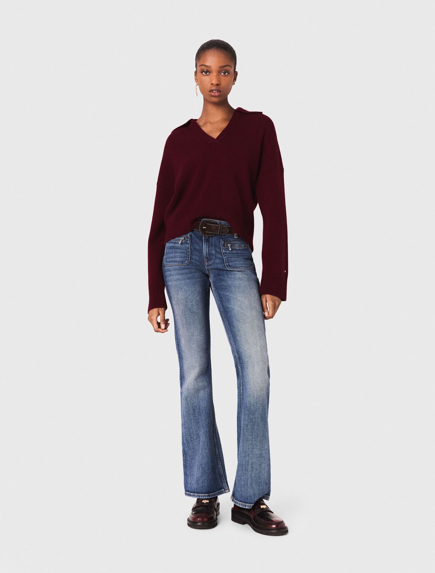 Pullover aus Wollgemisch
