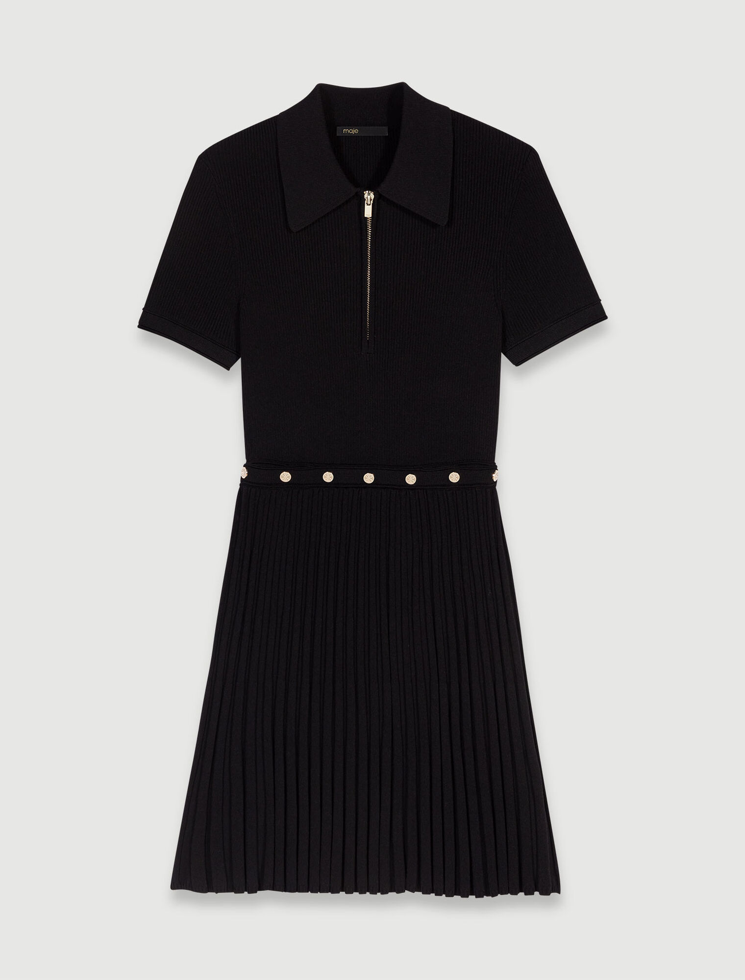 Kurzes Strickkleid
