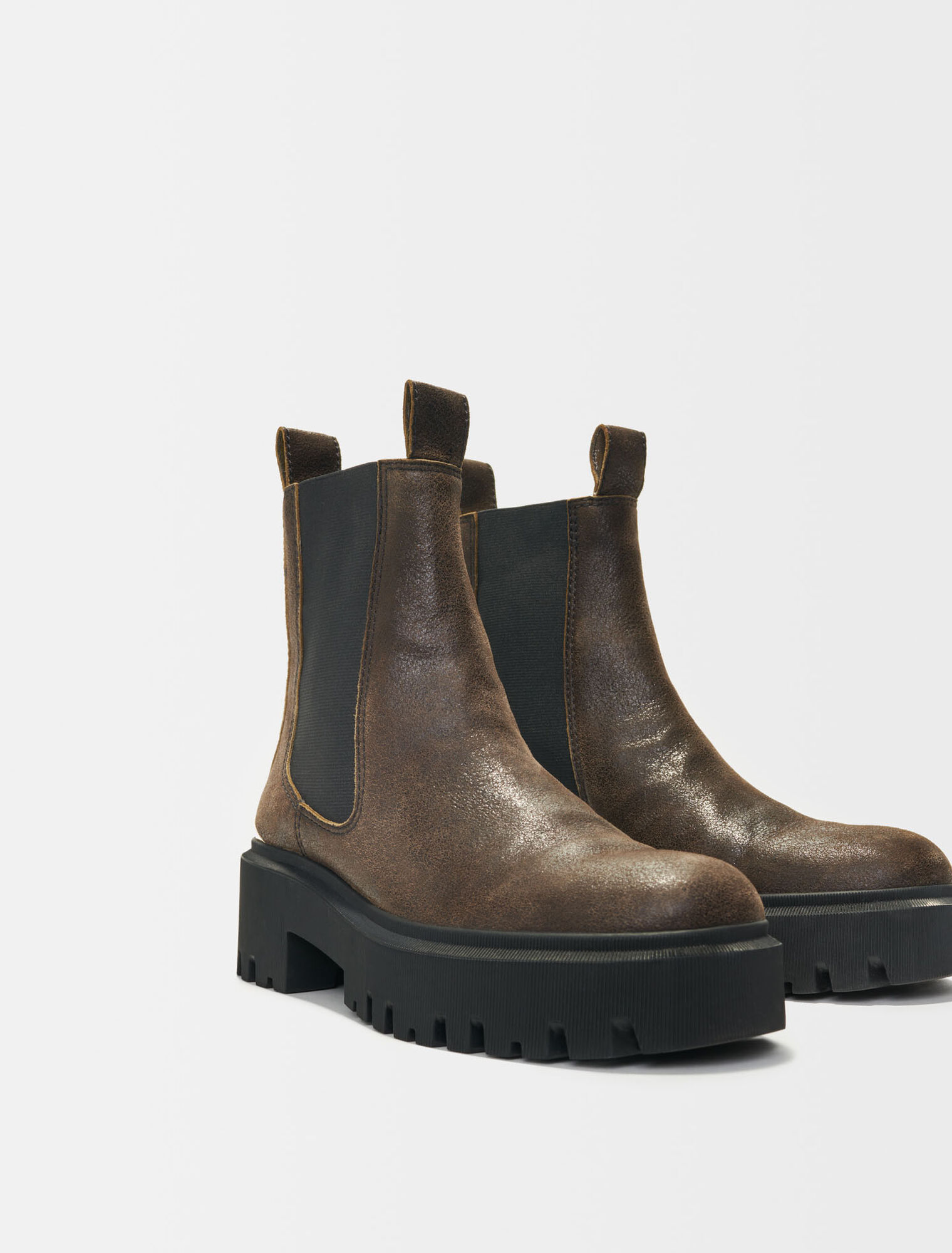 Stiefeletten aus Altleder