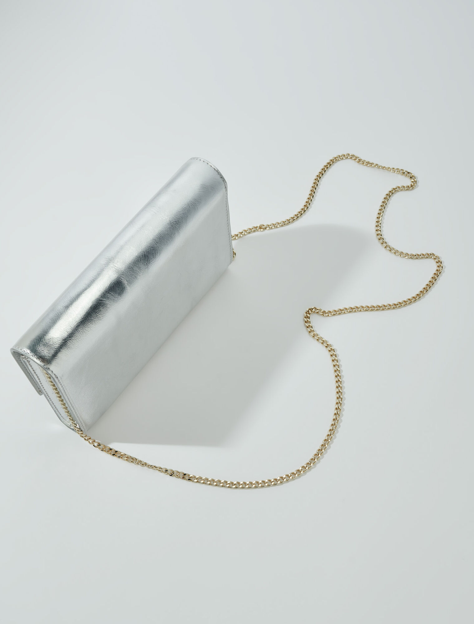 Brieftasche in Metallic-Optik