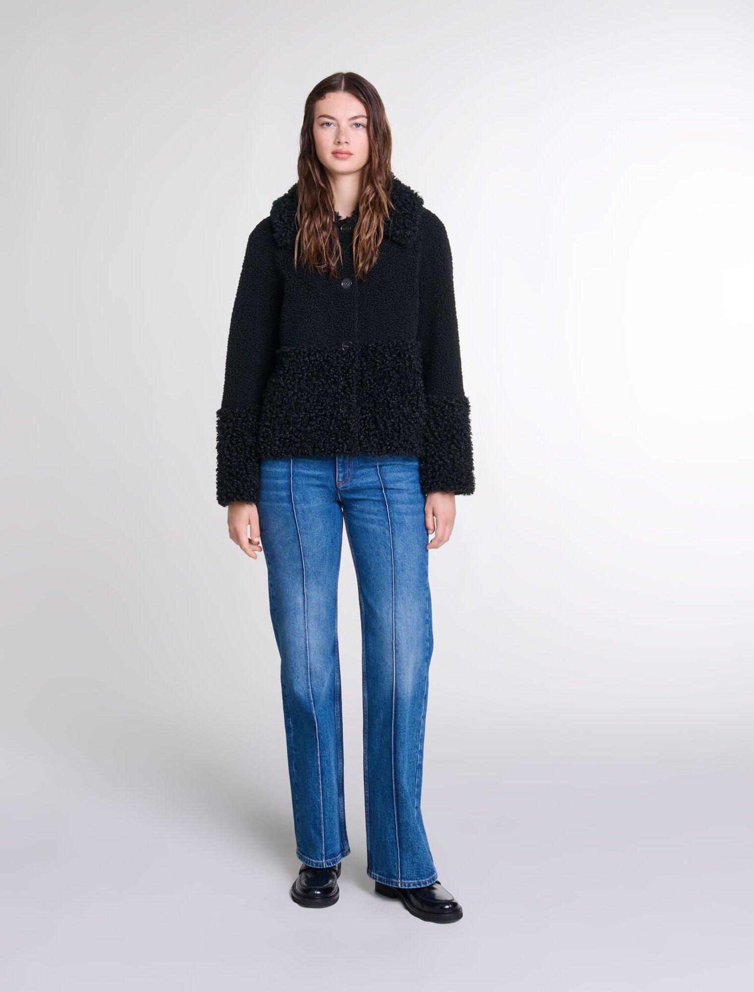 Boucléjacke 
