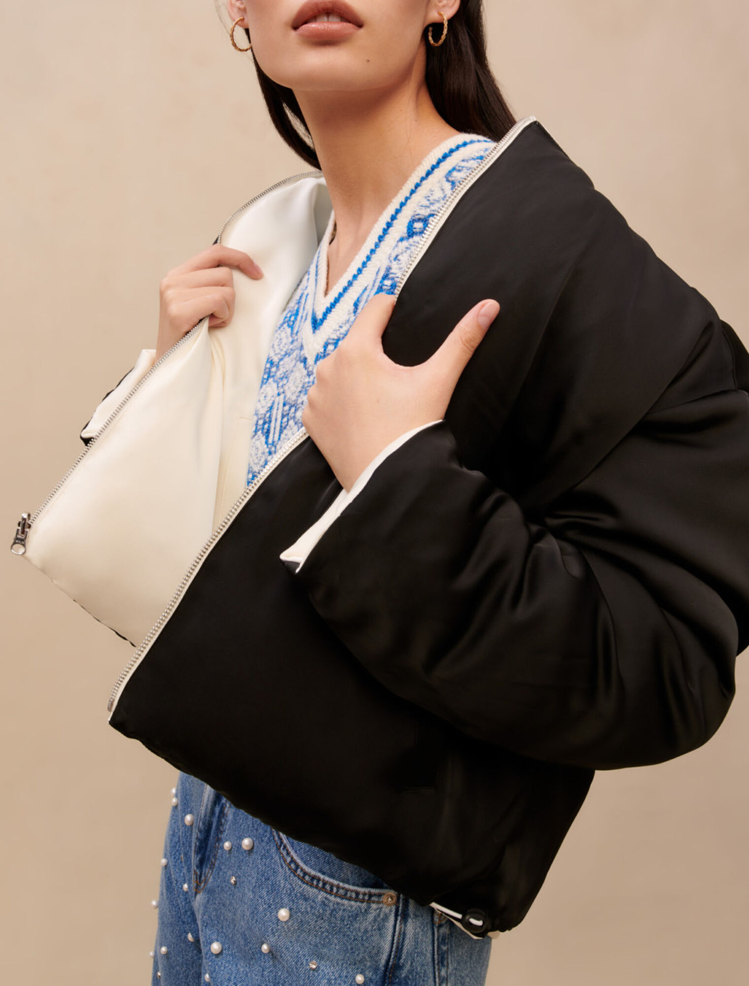 Bomberjacke zum Wenden