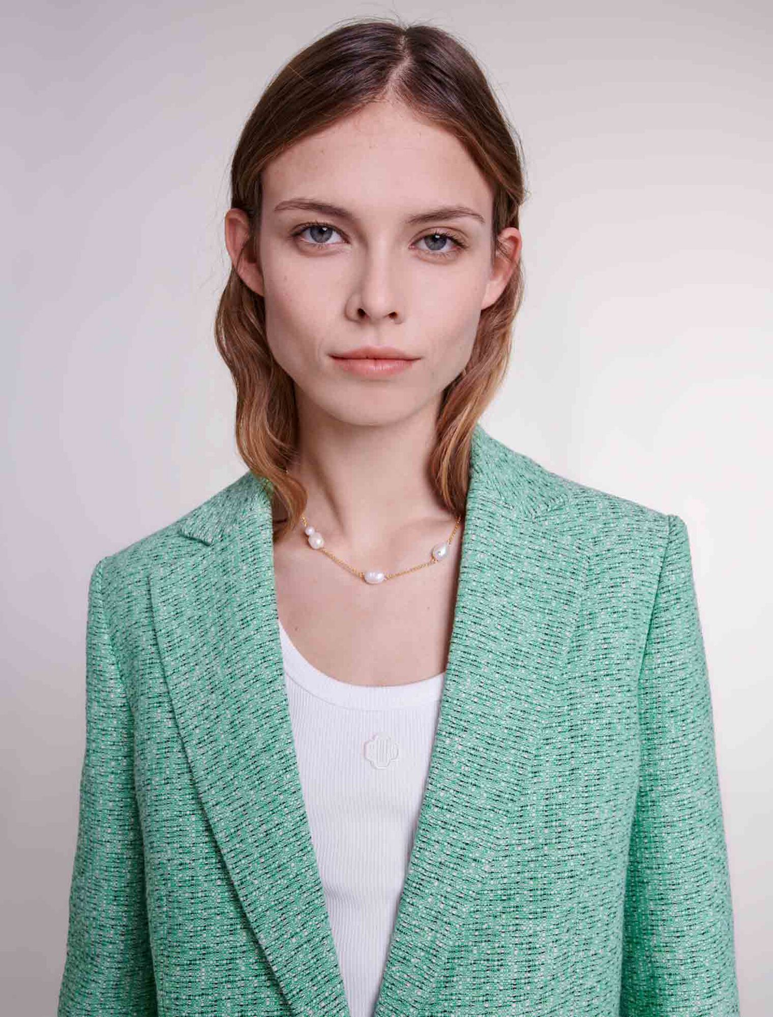 Tweed-Jacke