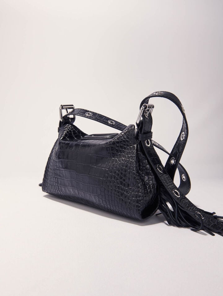 Tasche Miss M Mini, geprägtes Leder