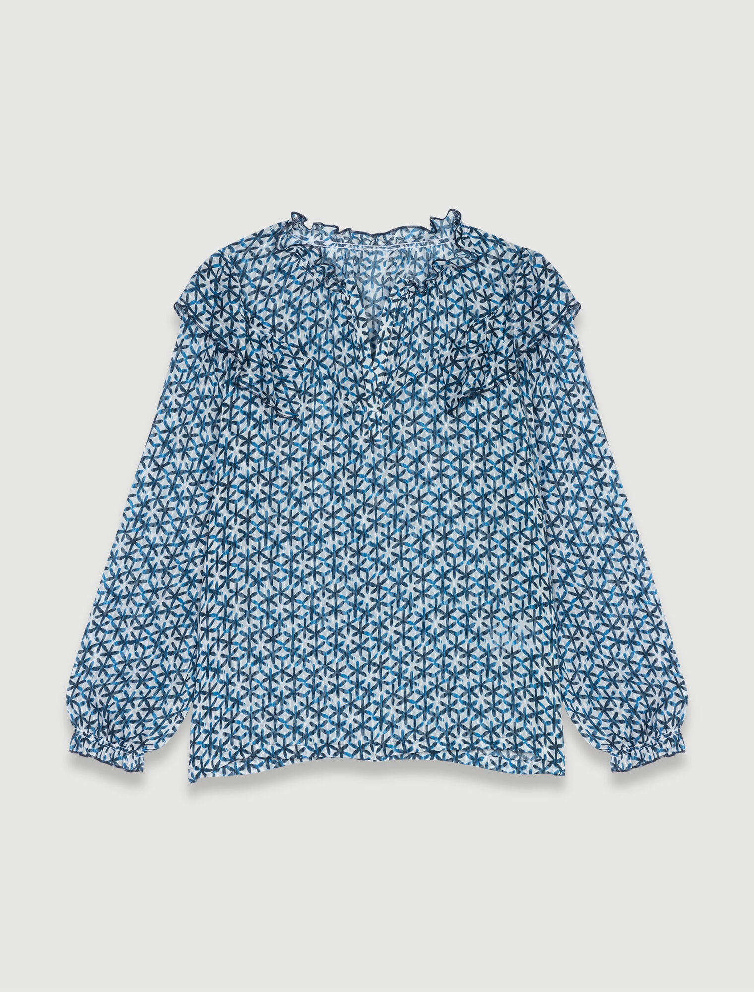 Bedruckte Bluse
