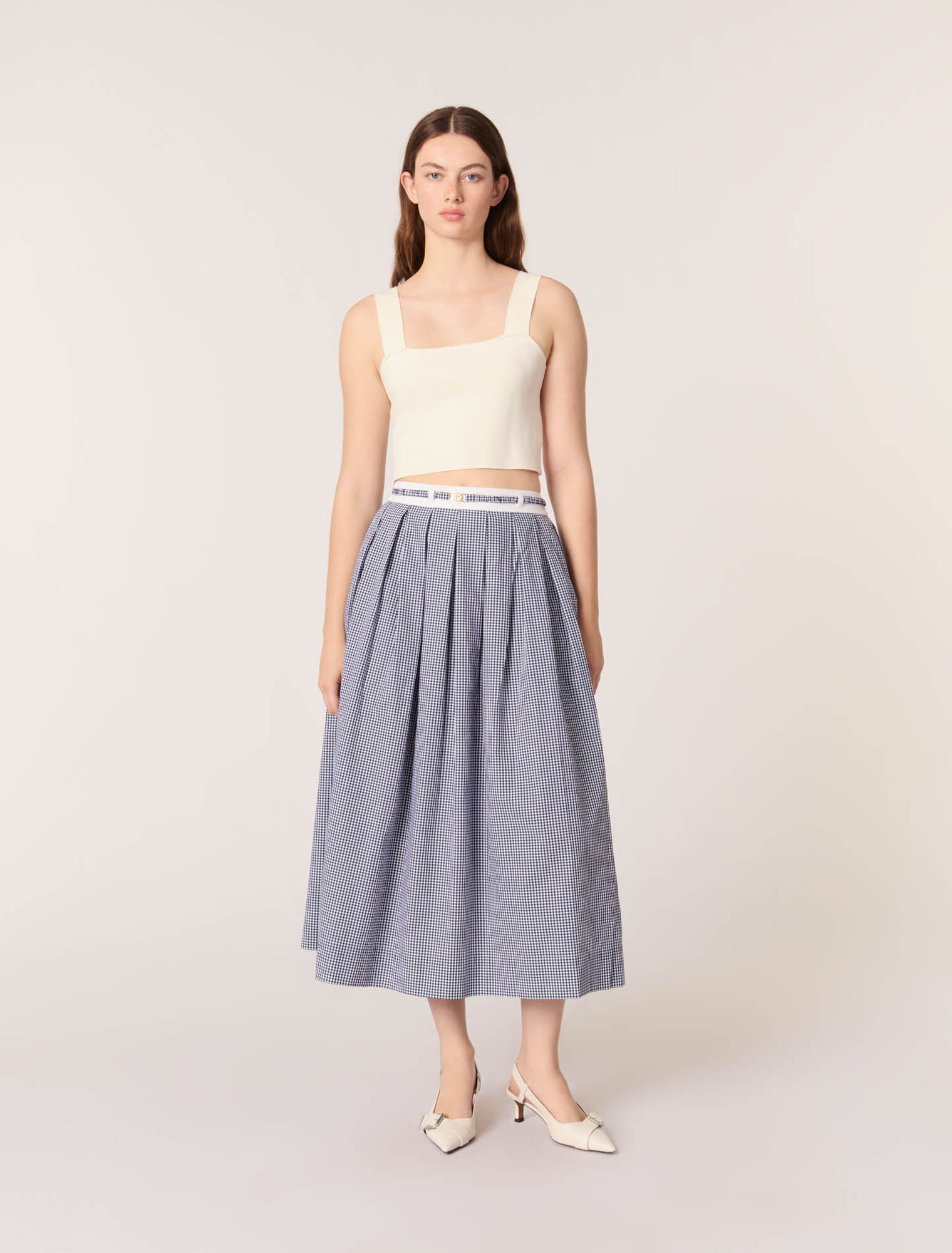 Crop Top aus Strick