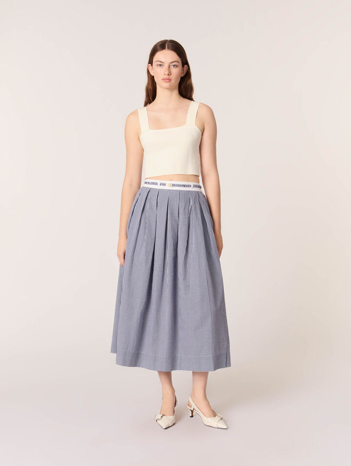 Crop Top aus Strick