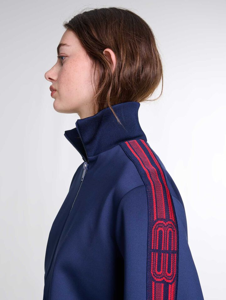 Sweatshirt mit Reißverschluss