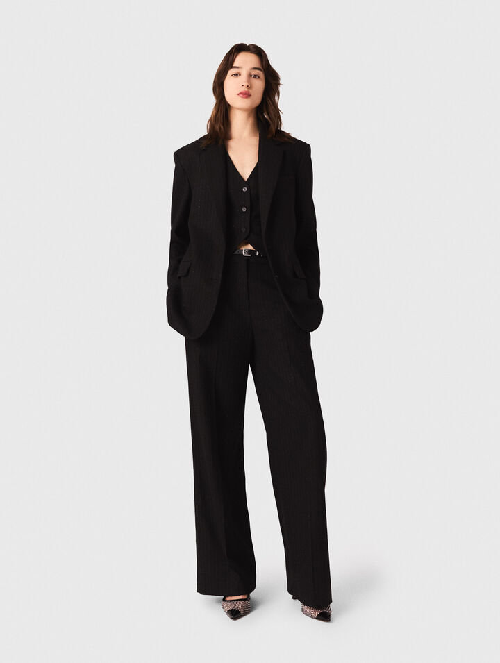 Blazer mit Strass