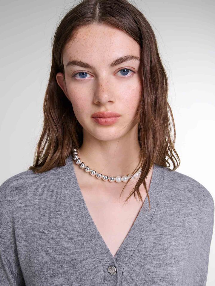 Choker aus Perlenmix