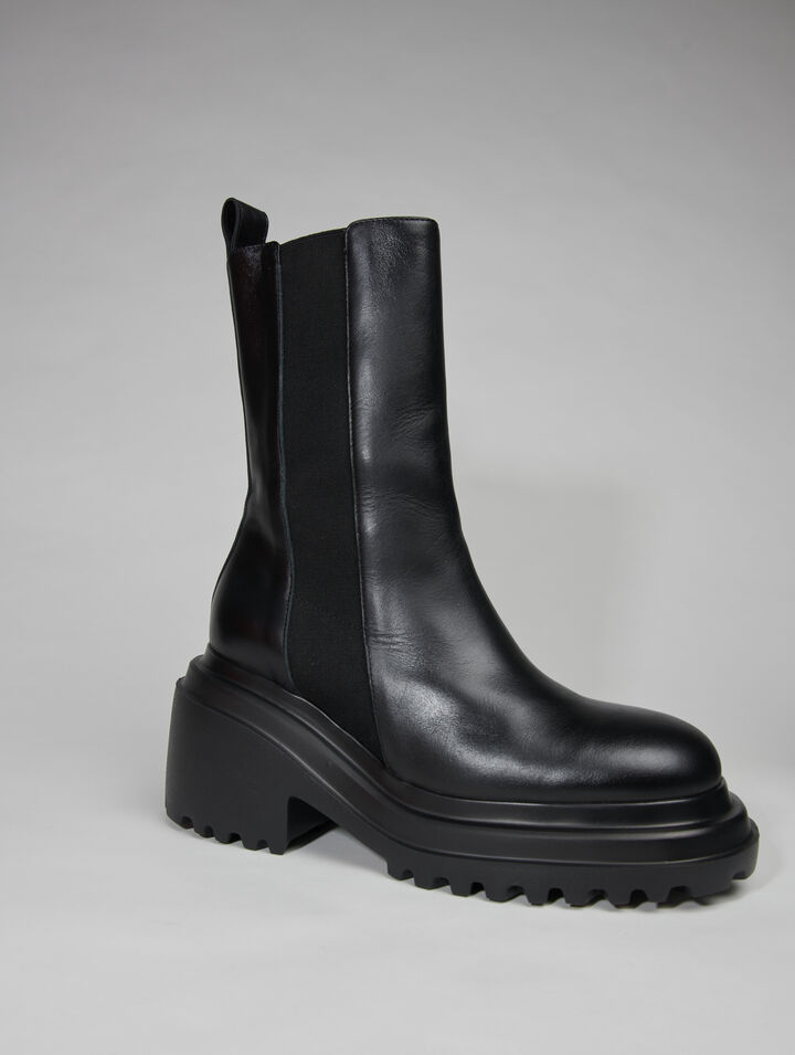 Stiefeletten aus Leder