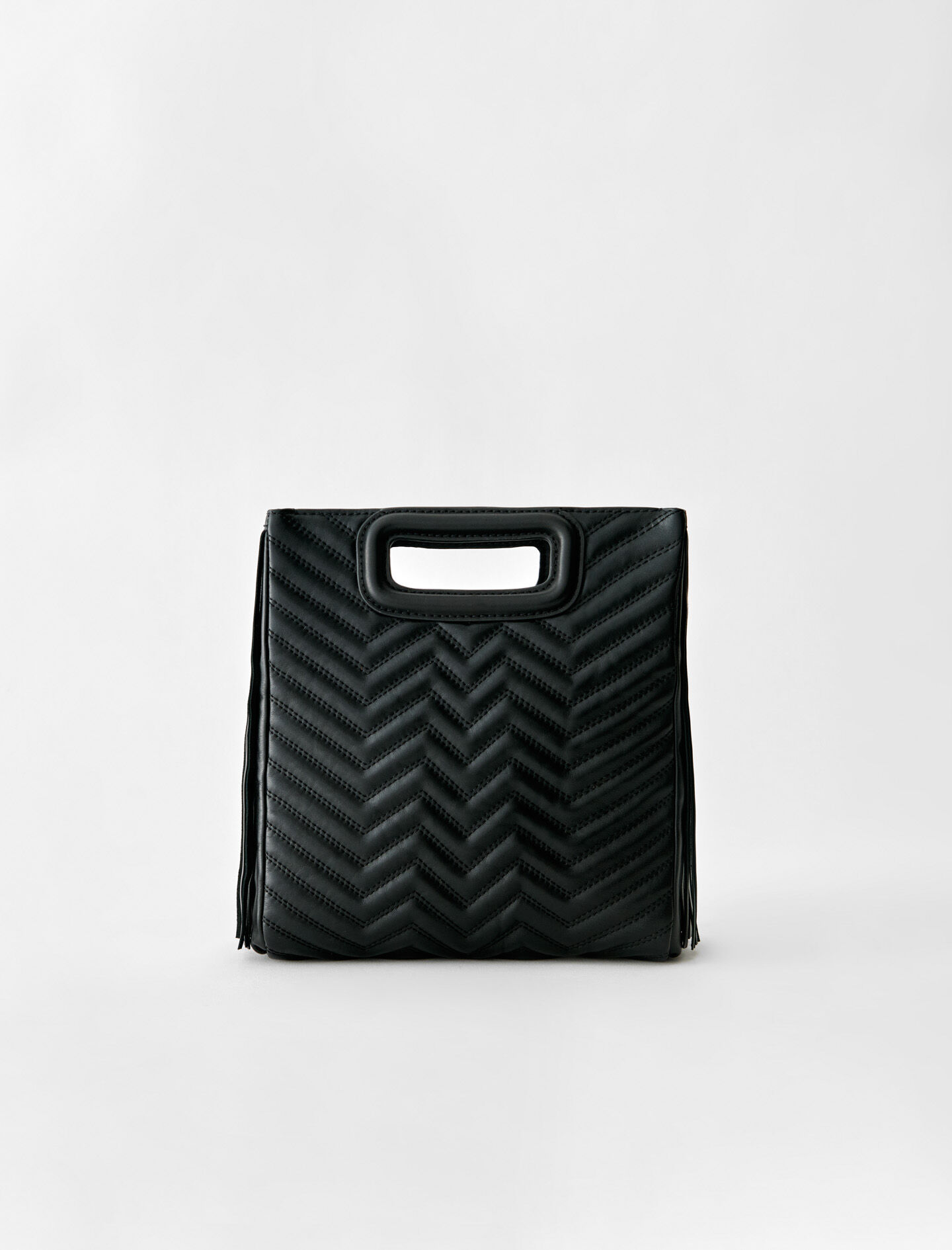 Sac M a franges matelasse M Taschen Maje