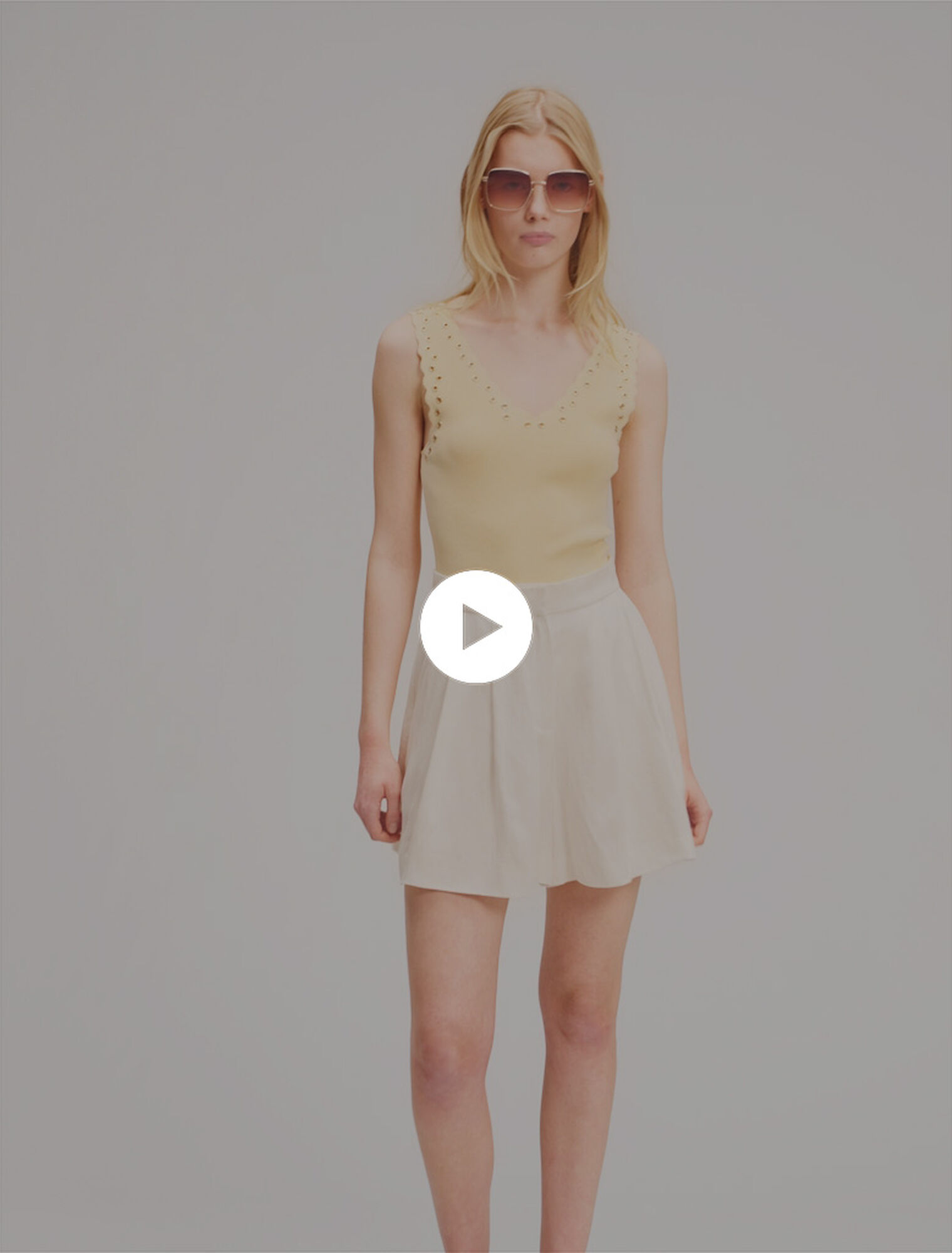 Fließende Shorts