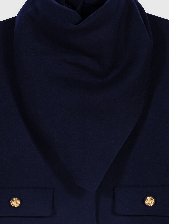 Kurze Wolljacke