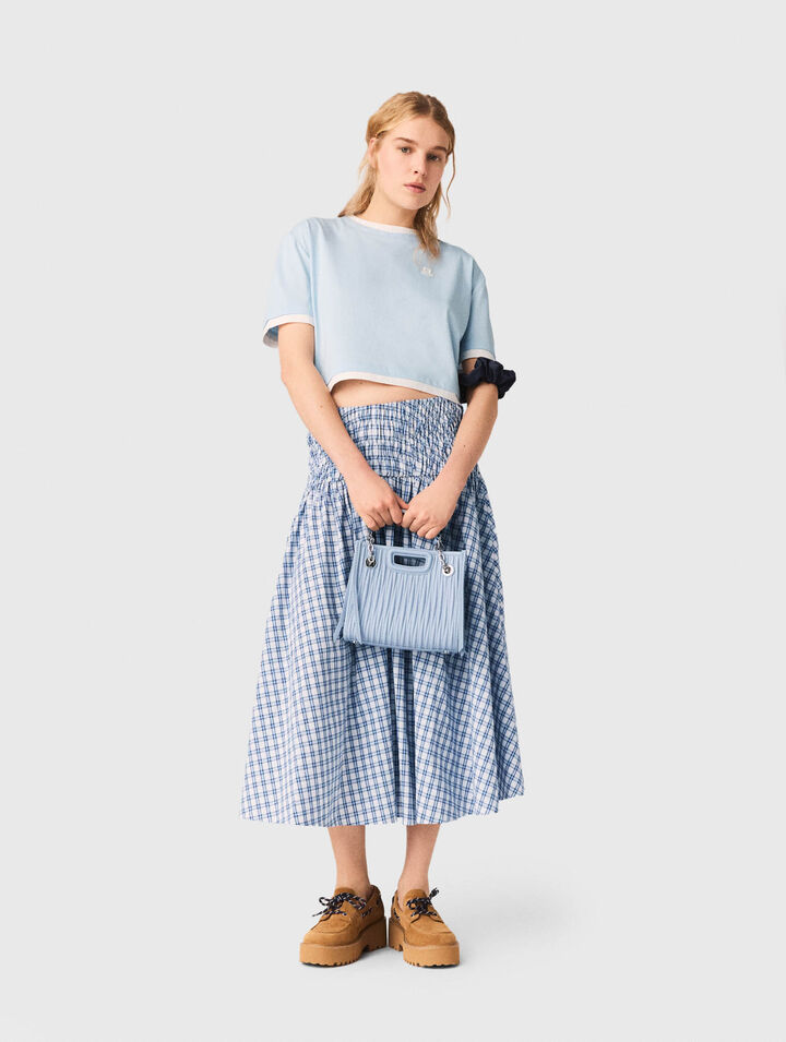 Zweifarbiges T-Shirt