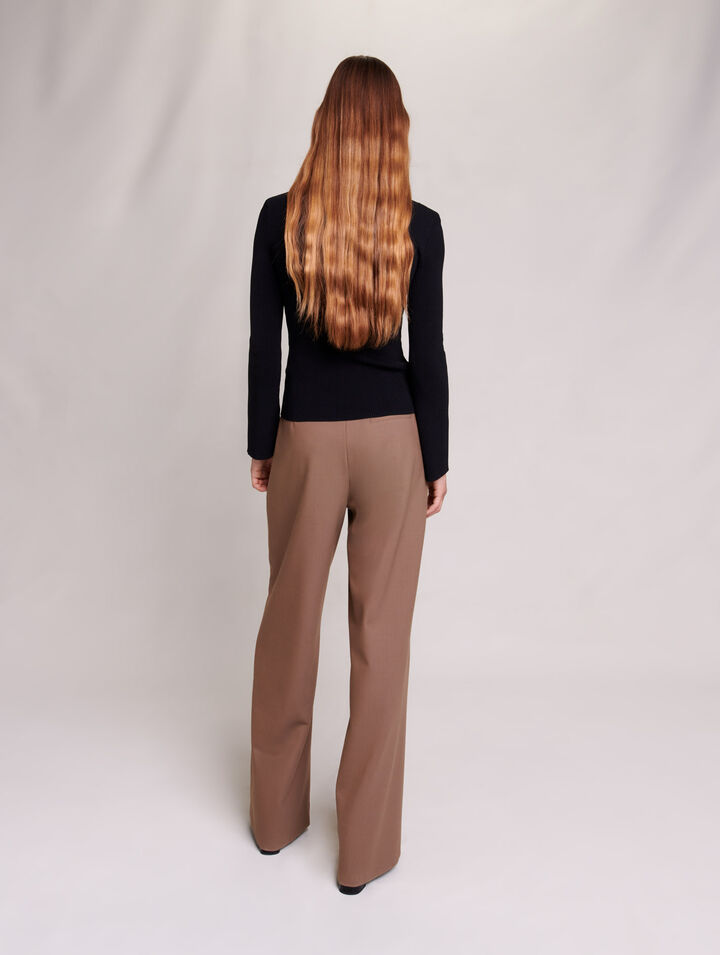 Cutaway-Strickpullover