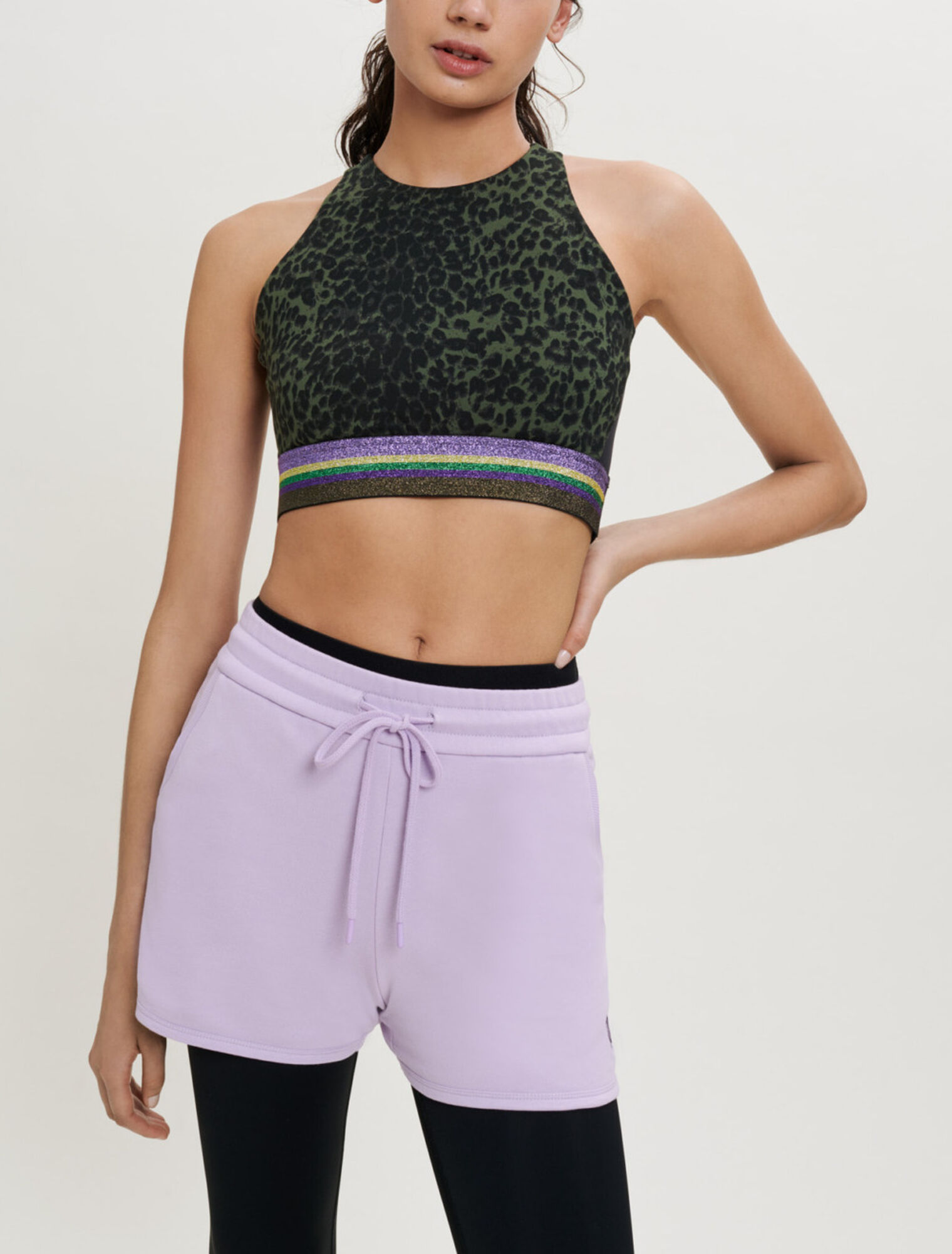 Sportshorts aus Molton