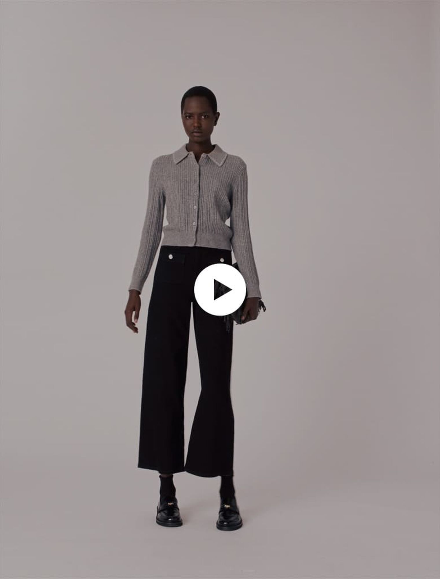 Gerade Jeans mit aufgesetzten Taschen