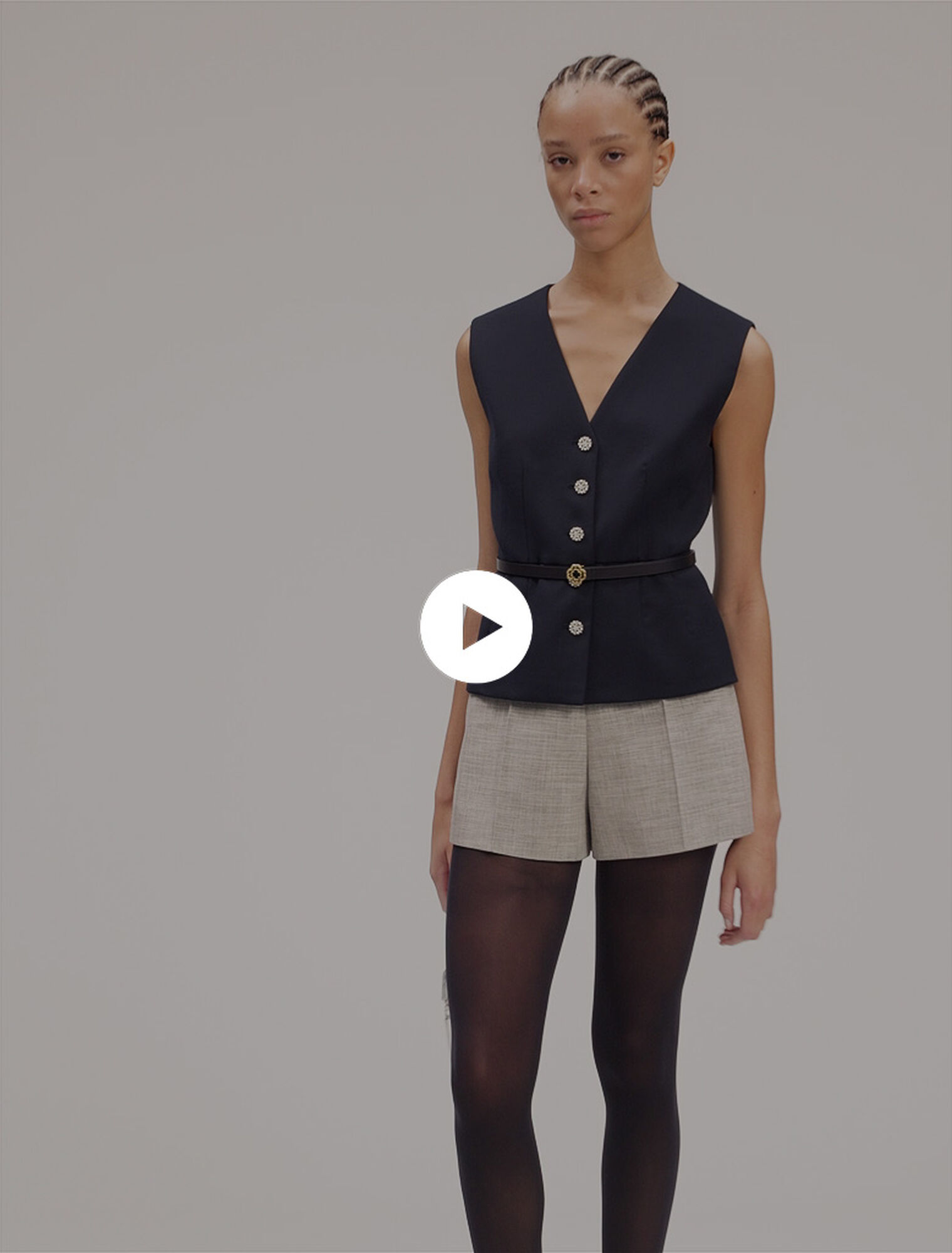 Jacke aus Wollmischung