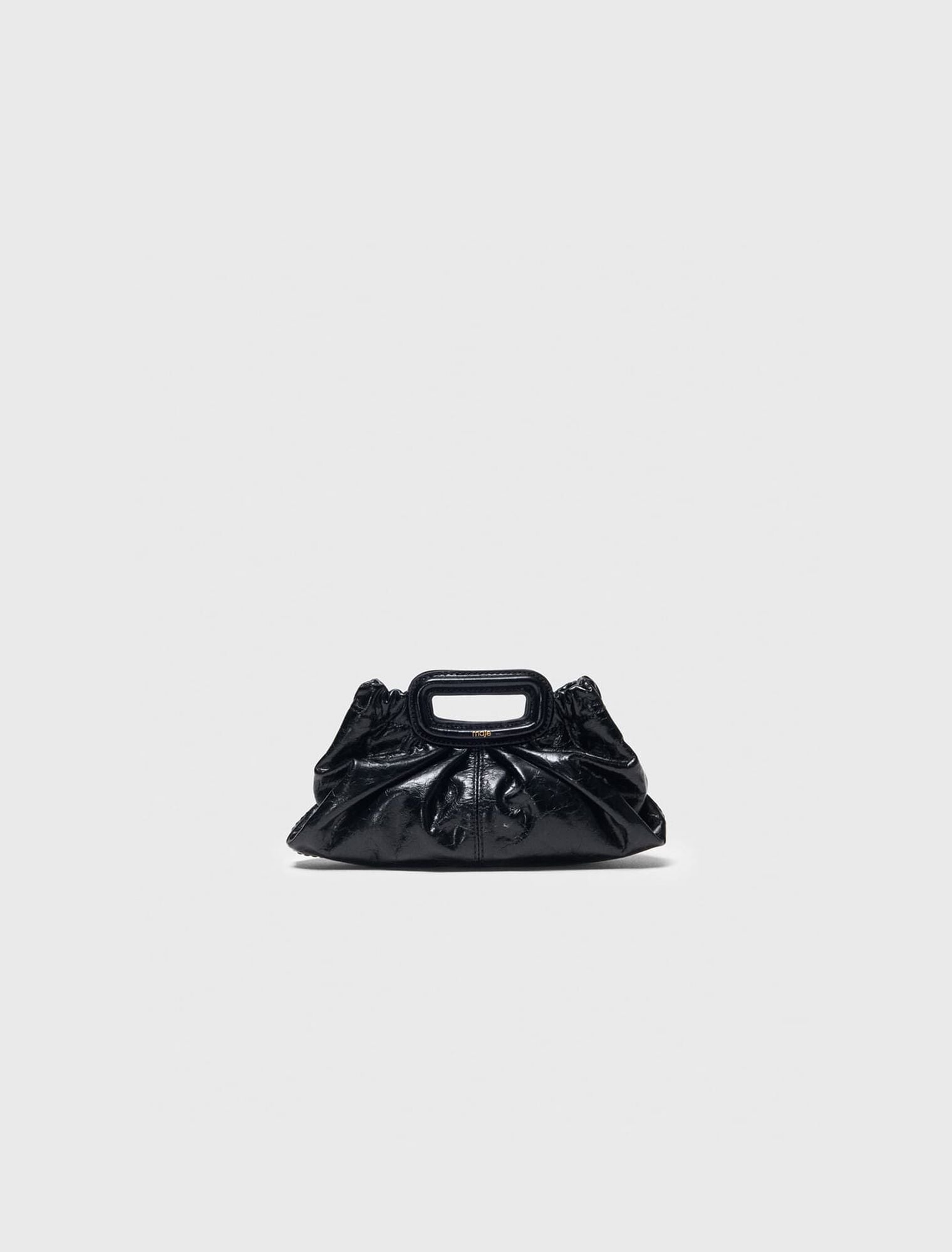 Milpli Mini-Clutch Craquel&eacute;-Leder