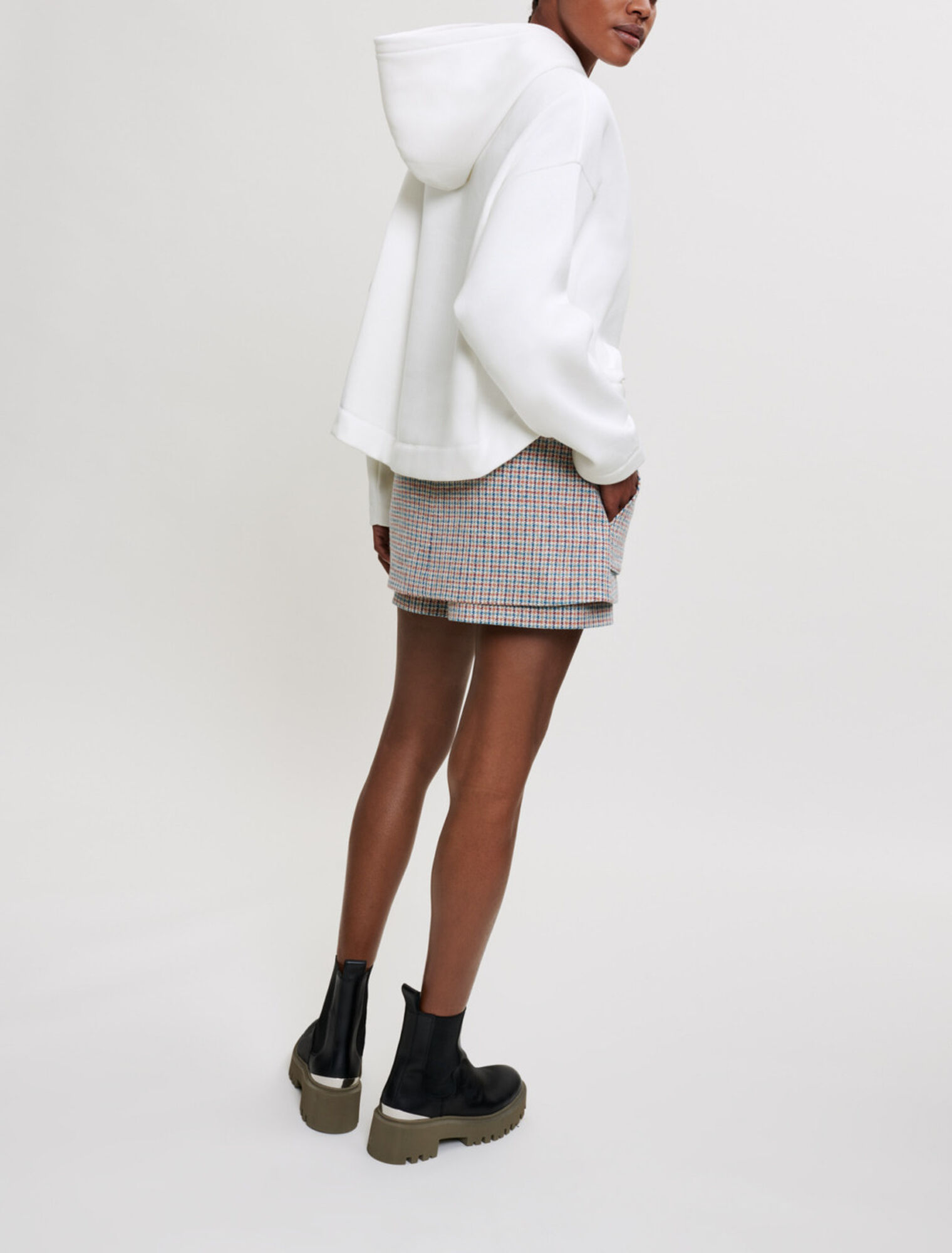Sweatshirt mit 70er-Jahre-Stickerei
