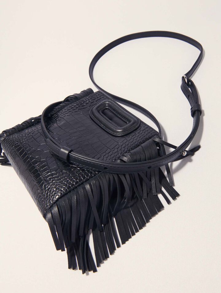M Mini-Tasche aus Krokodilleder