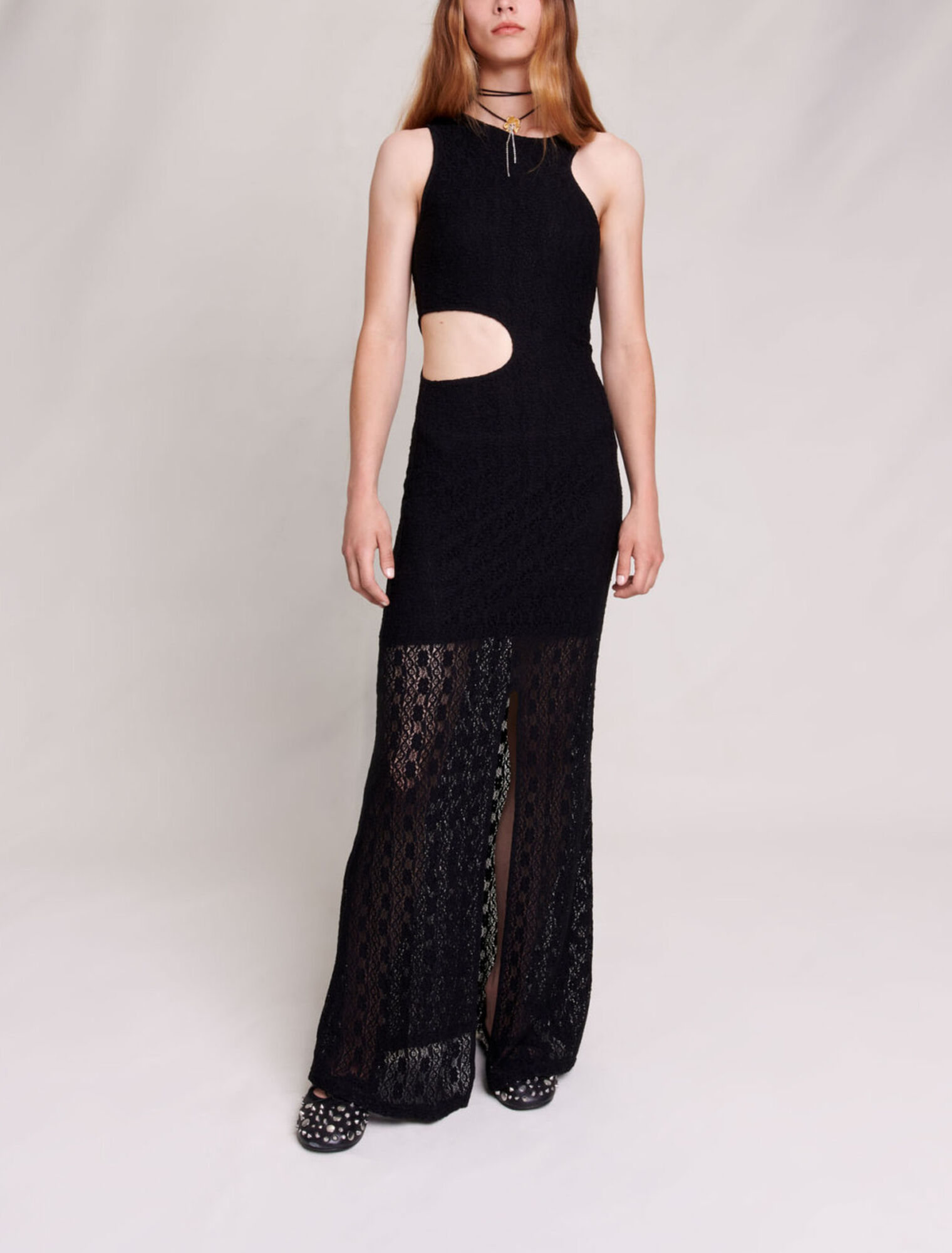 Maxikleid aus Spitze