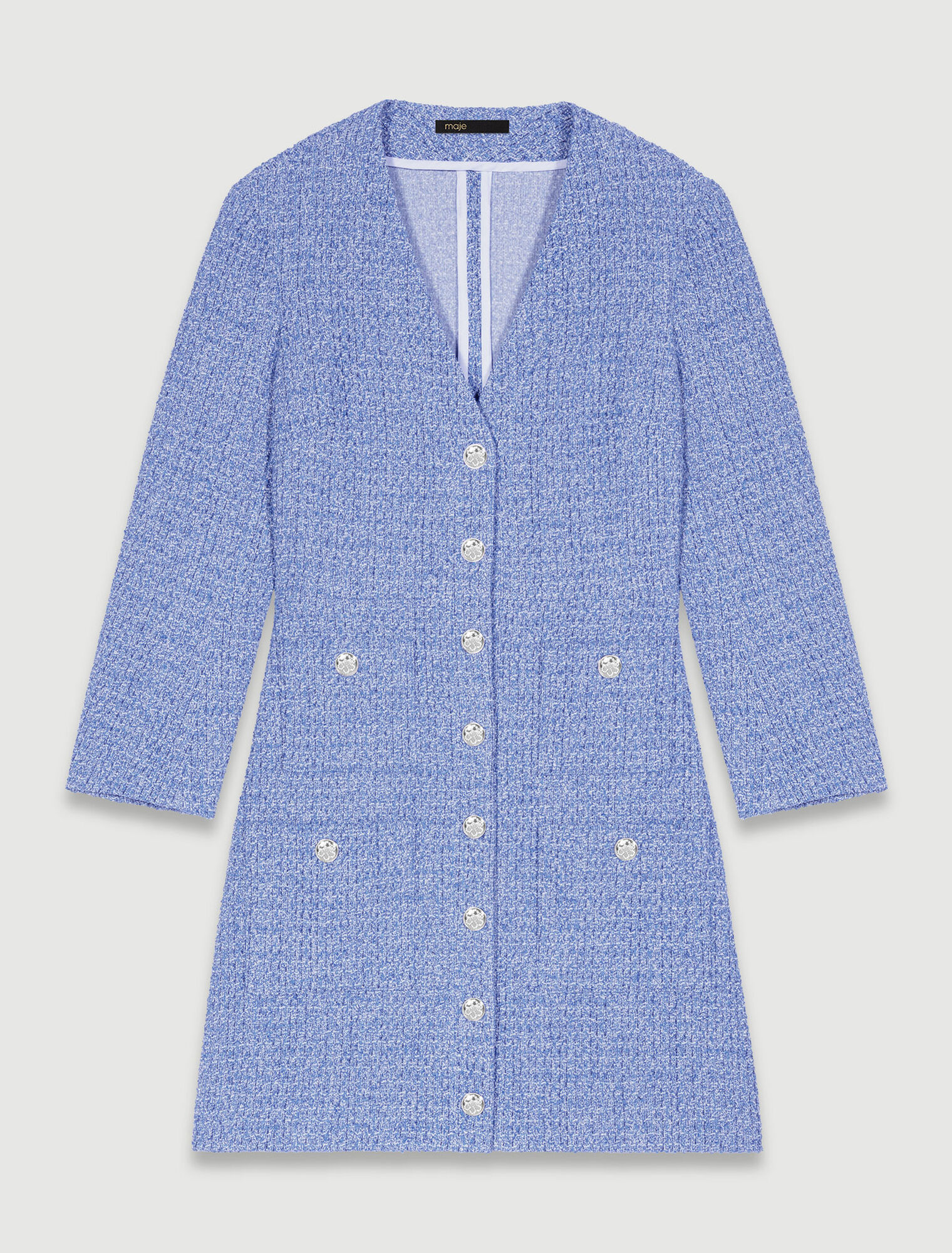 Kurzes Kleid aus Tweed