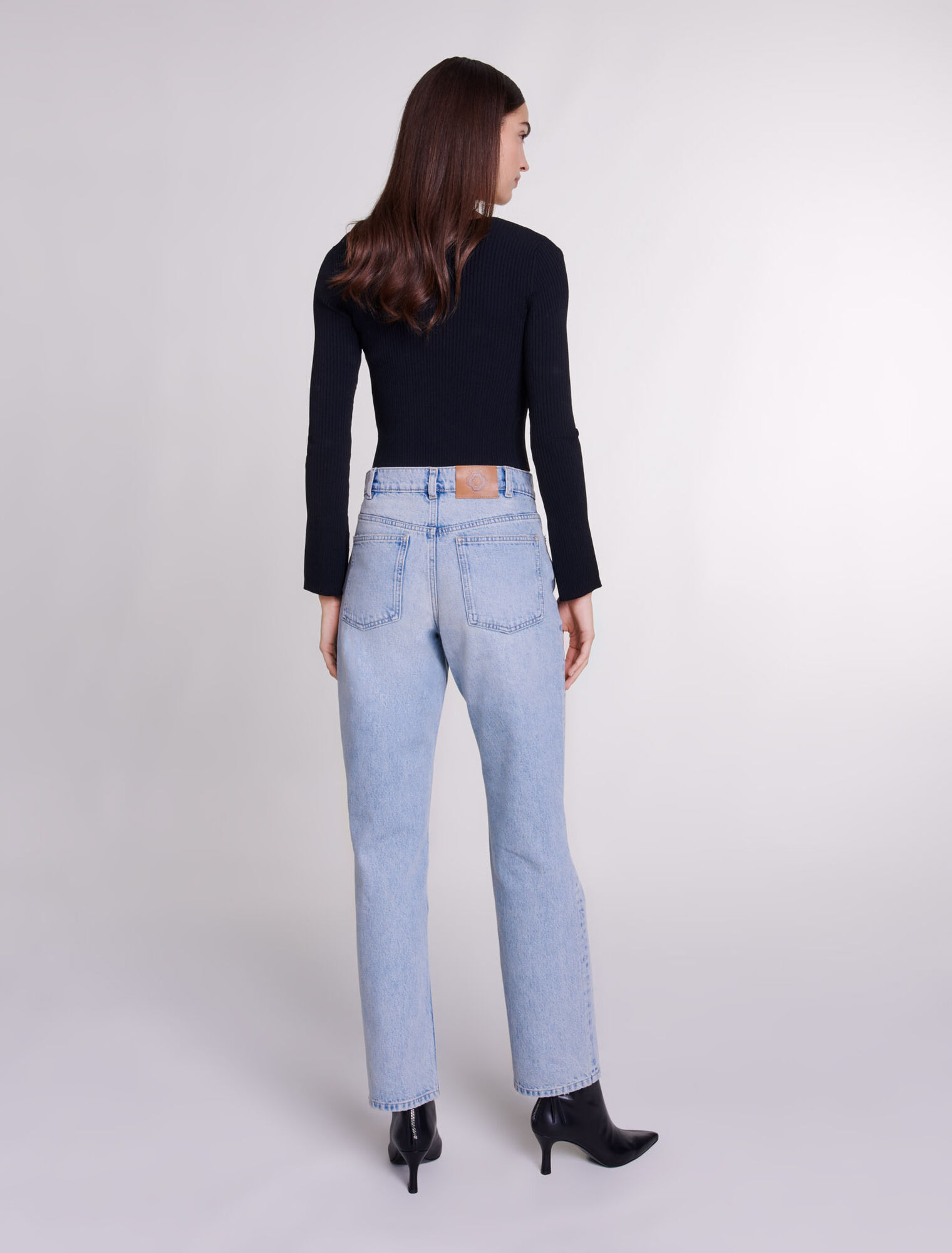 TWINSET AUS STRICK MIT STRETCH-ANTEIL