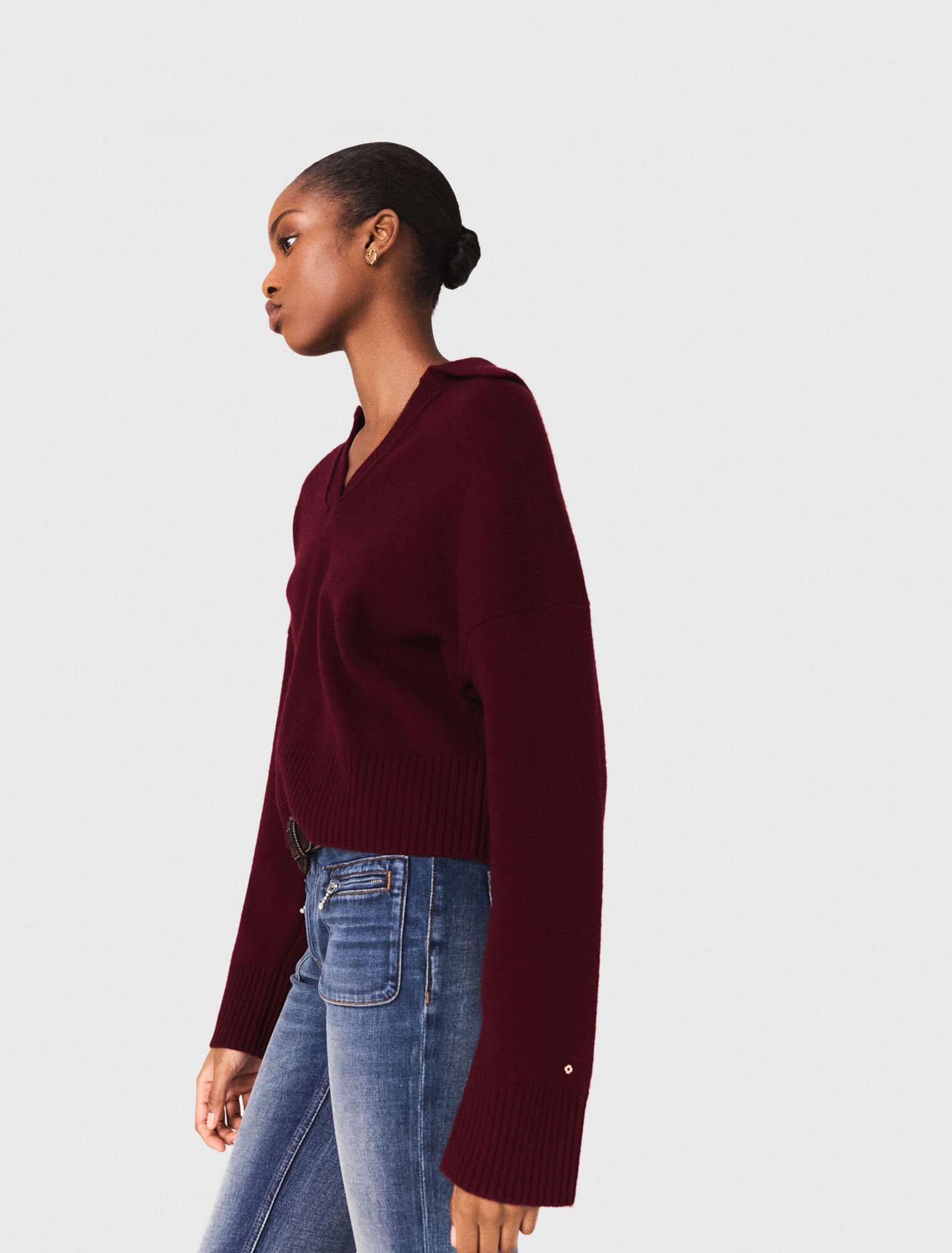 Pullover aus Wollgemisch
