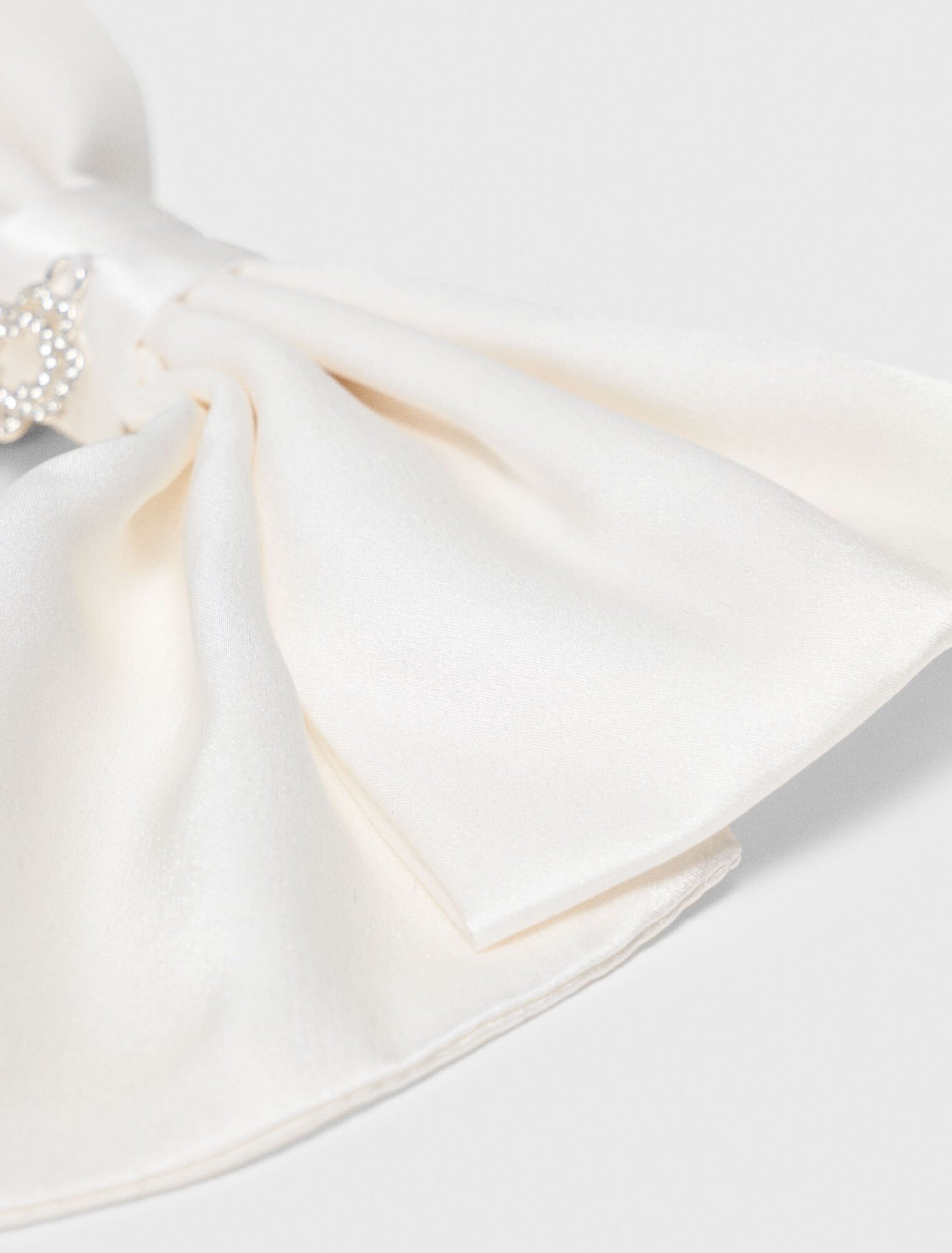 Haarspange Satinschleife