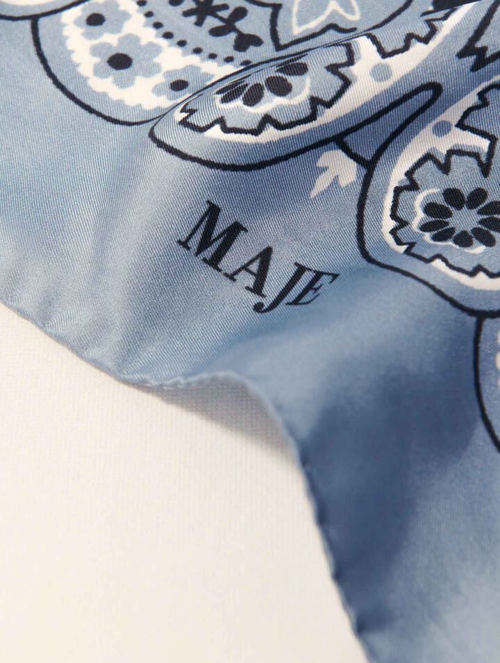 Halstuch mit Bandana-Print