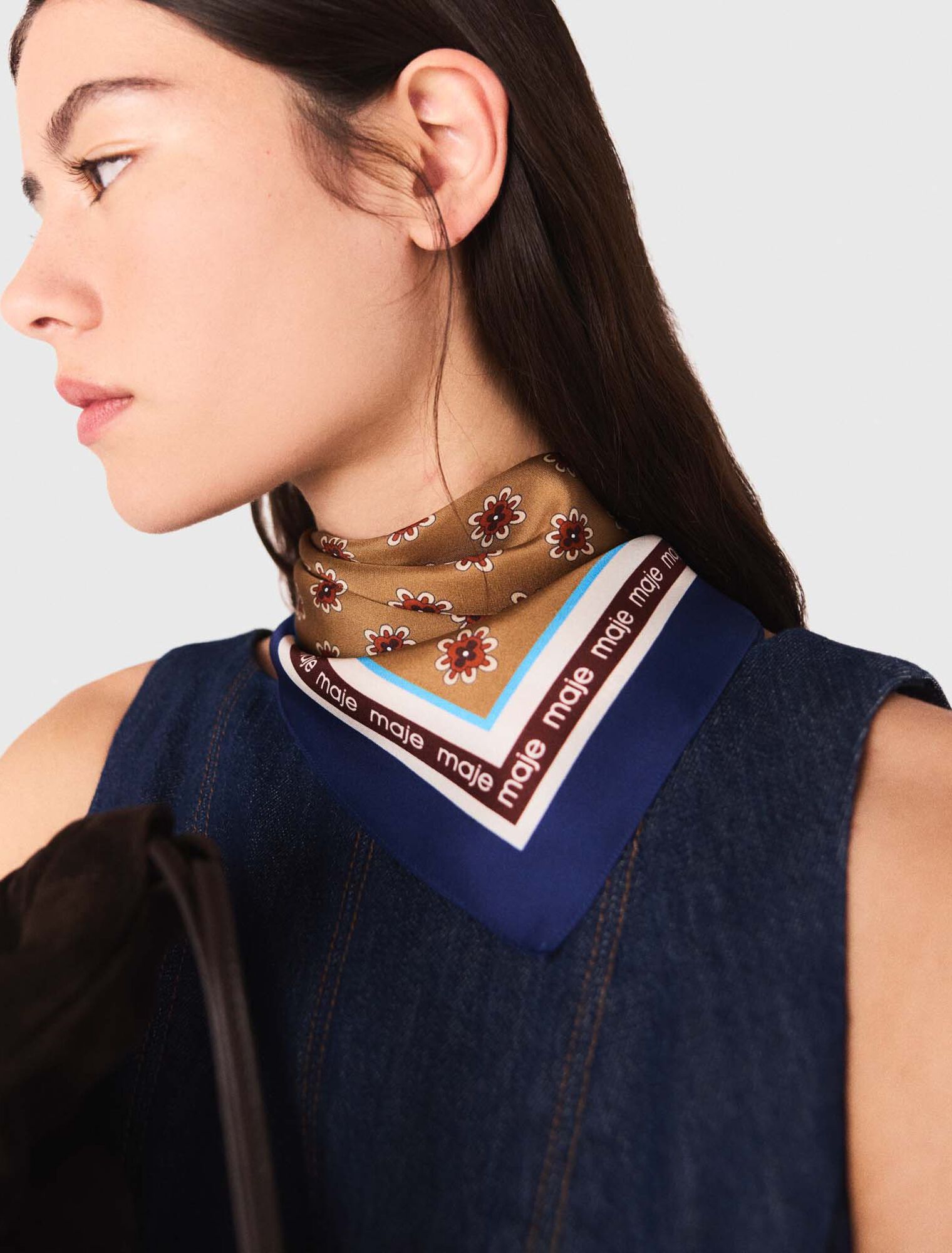 Bandana mit Blumenmuster
