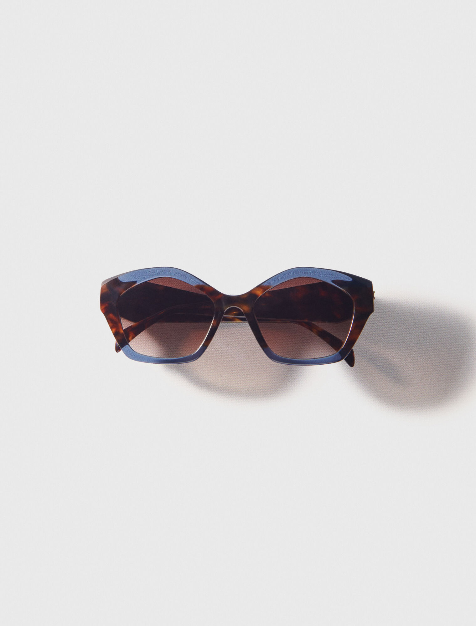 Cat-Eye-Sonnenbrille aus Acetat