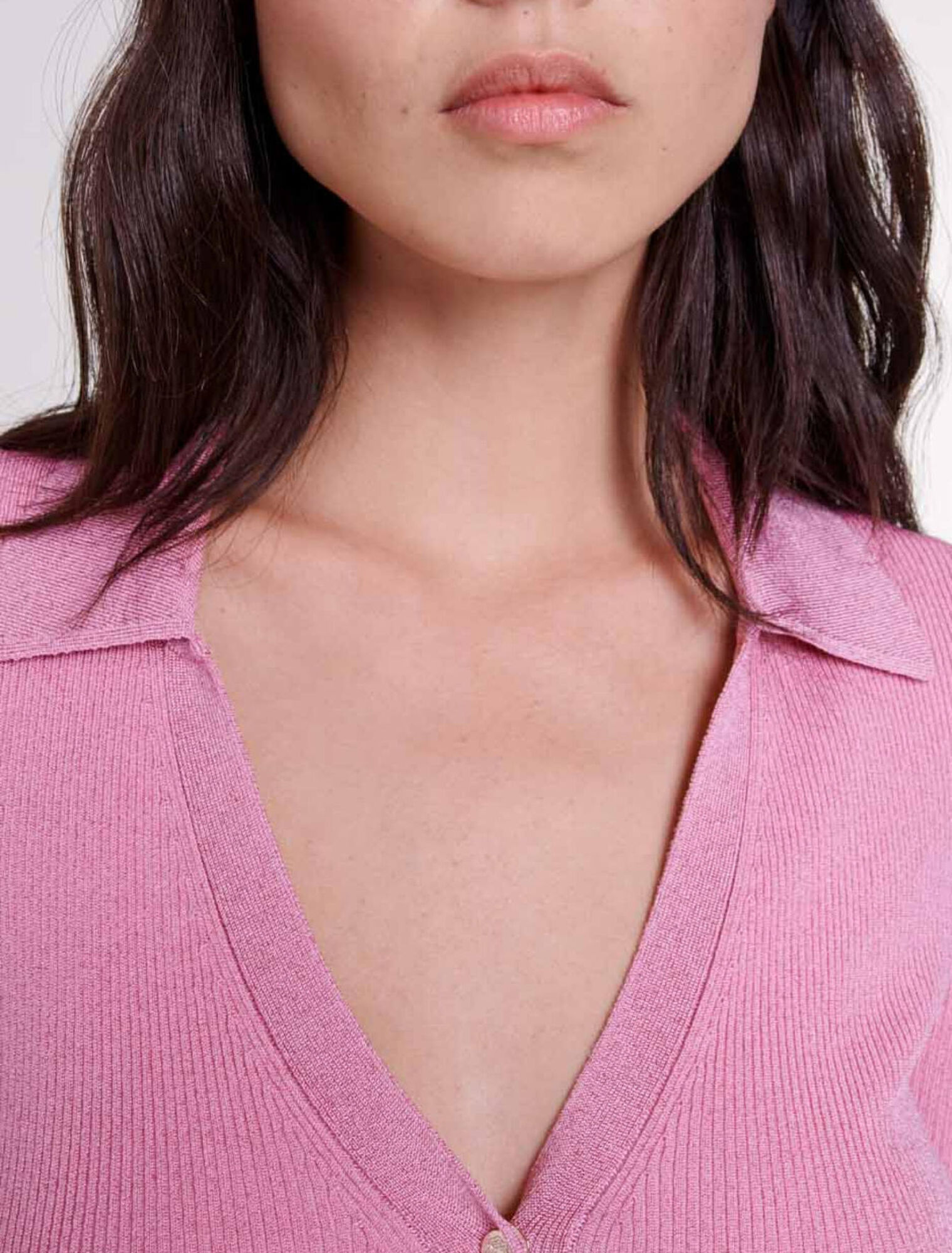 Jerseykleid aus glitzerndem