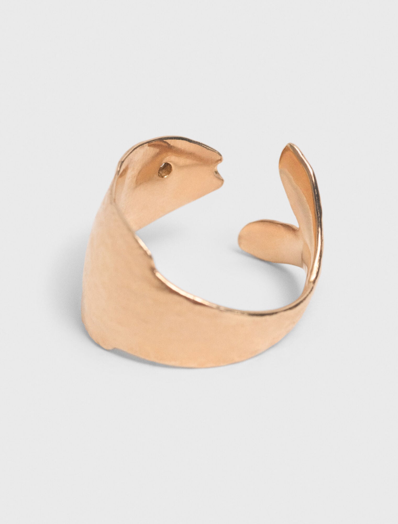 Fischring mit Strass